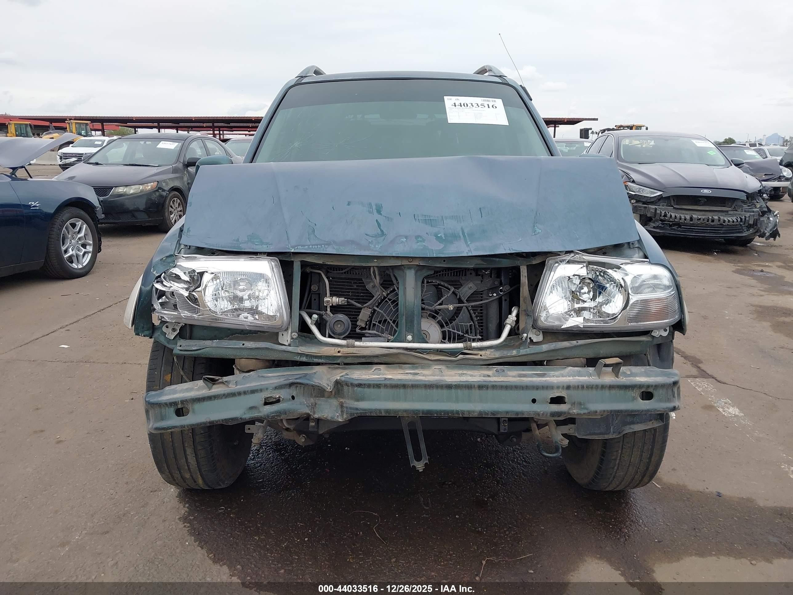 2001 Suzuki Grand Vitara Jlx/jlx+/limited Green vin: JS3TD62V914159835