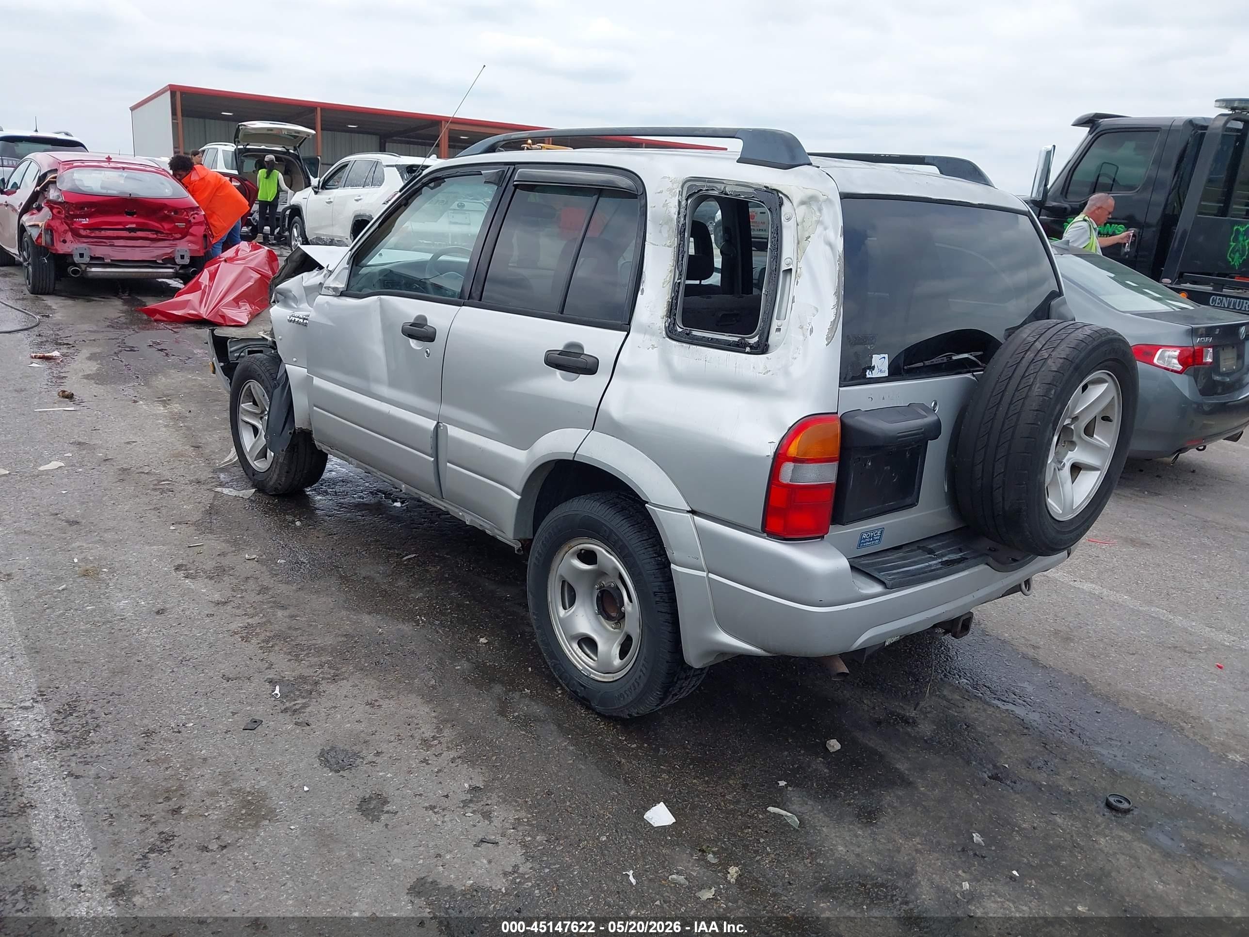 2001 Suzuki Grand Vitara Jlx/jlx+/limited Silver vin: JS3TD62V914164095