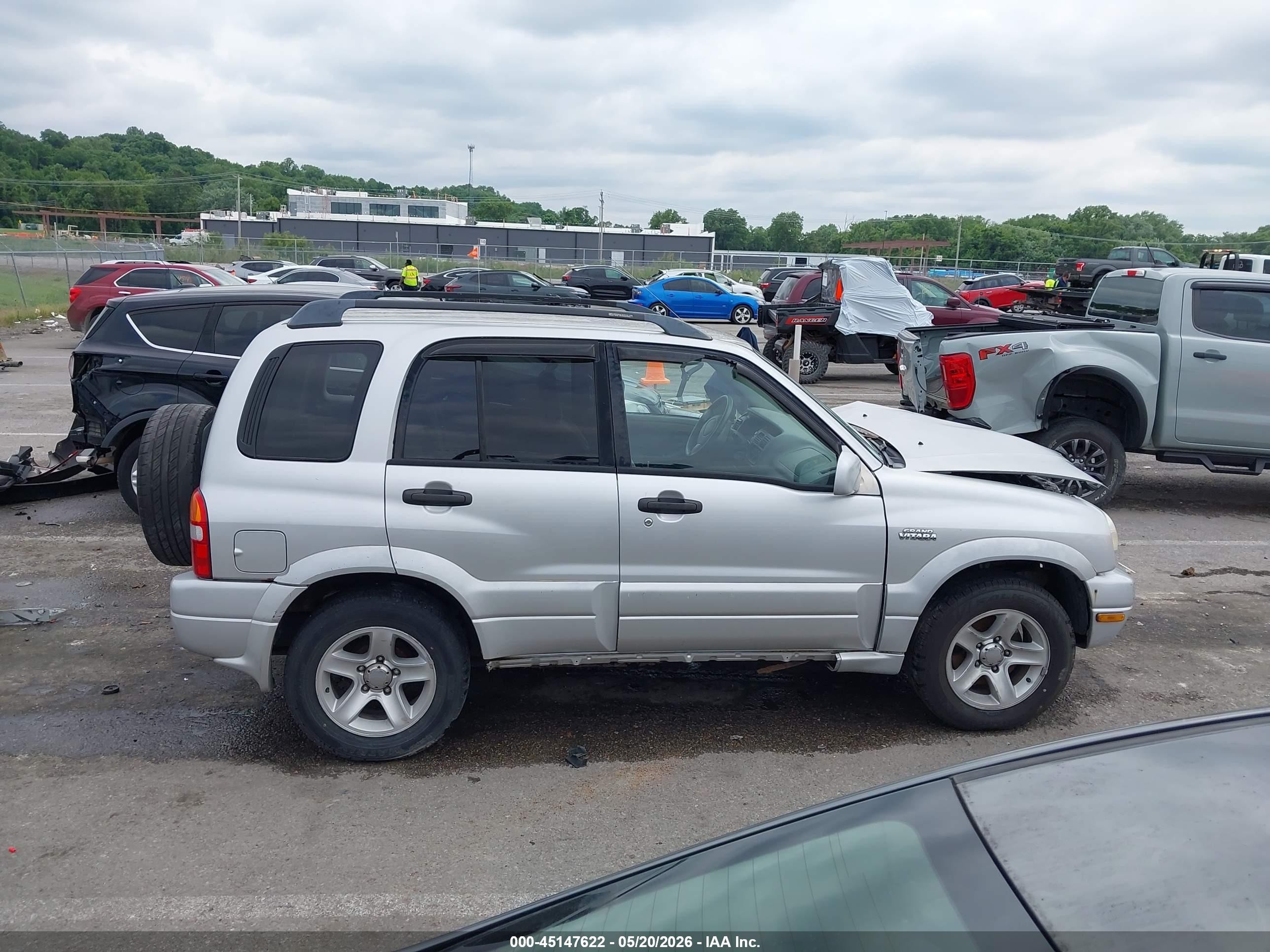 2001 Suzuki Grand Vitara Jlx/jlx+/limited Silver vin: JS3TD62V914164095