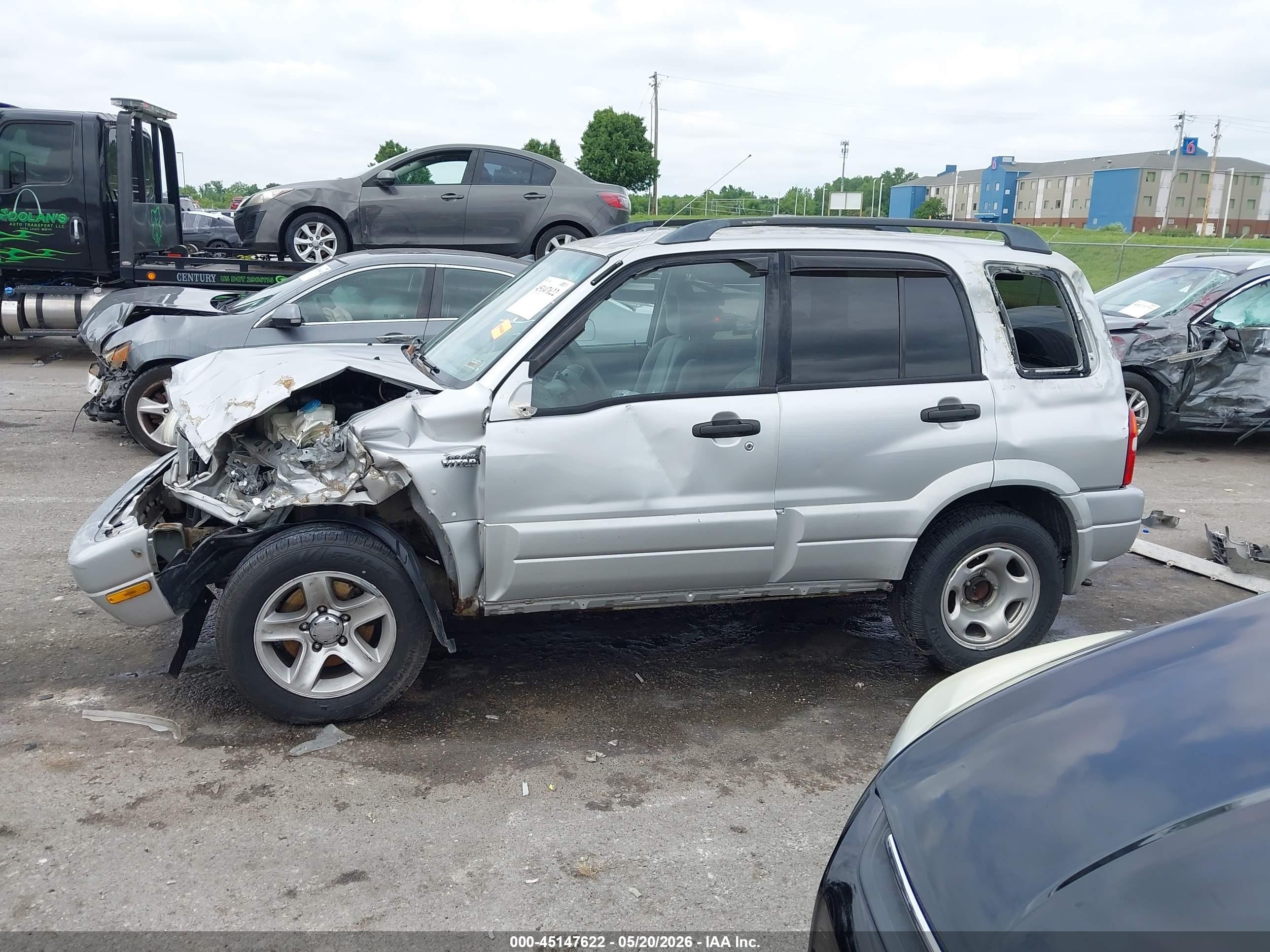 2001 Suzuki Grand Vitara Jlx/jlx+/limited Silver vin: JS3TD62V914164095