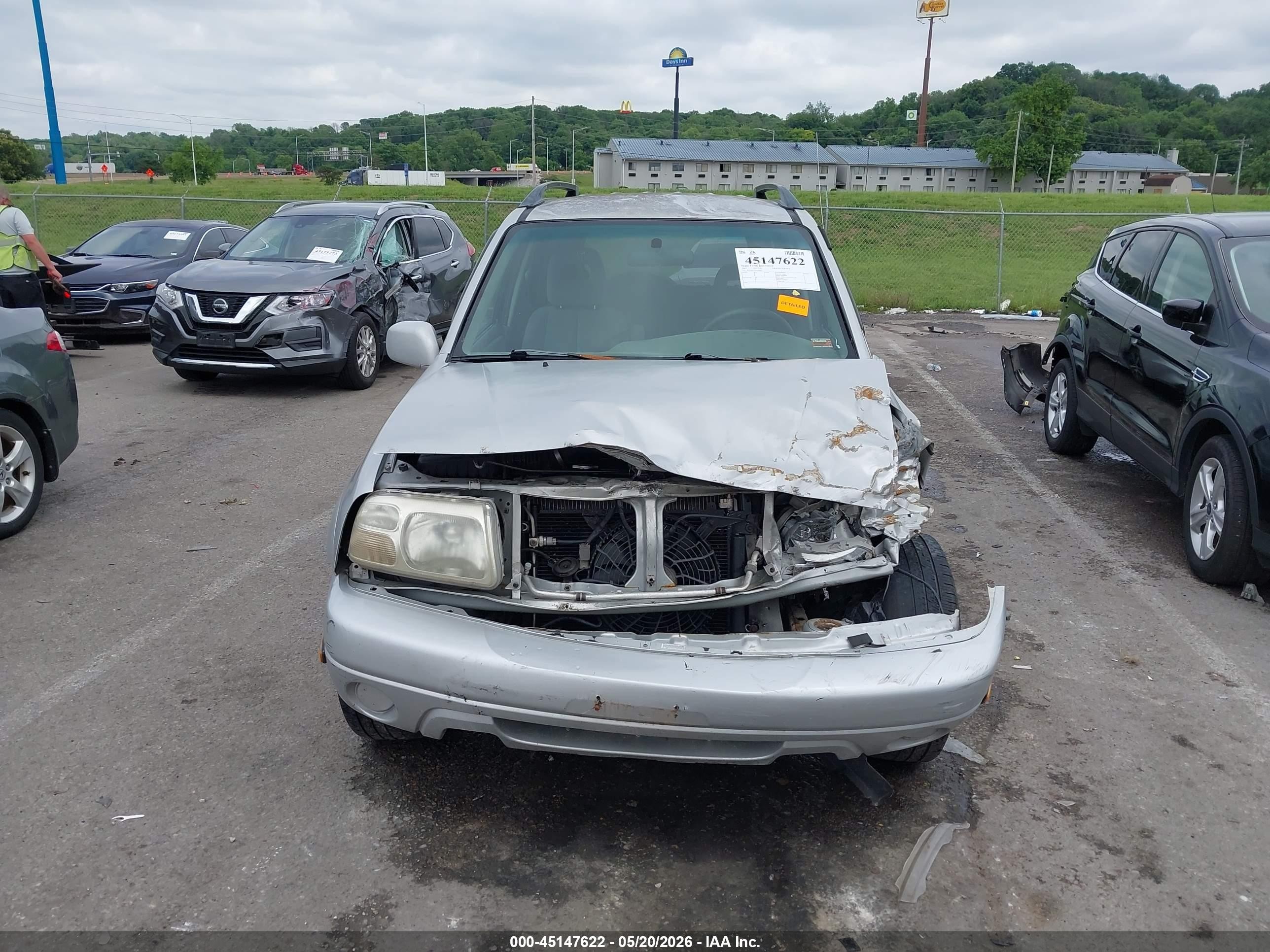 2001 Suzuki Grand Vitara Jlx/jlx+/limited Silver vin: JS3TD62V914164095