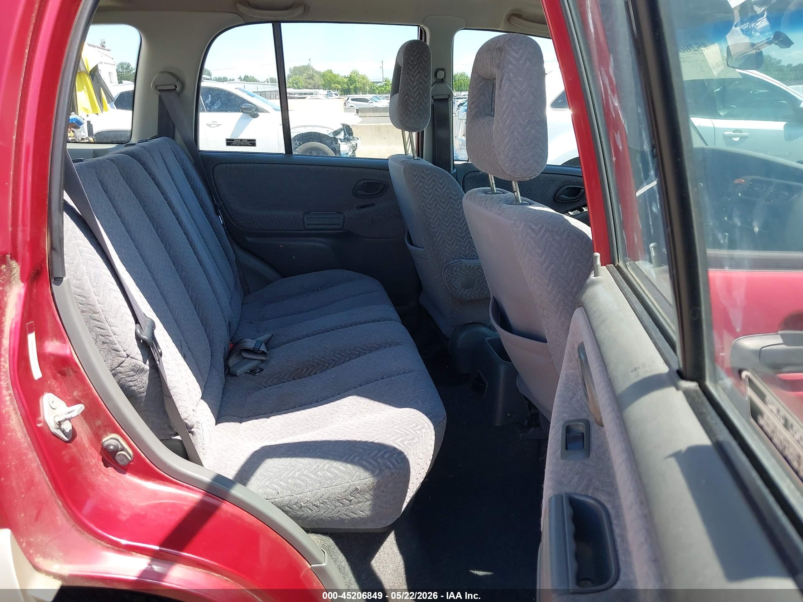 2001 Suzuki Grand Vitara Jlx/jlx+/limited Red vin: JS3TD62VX14168902