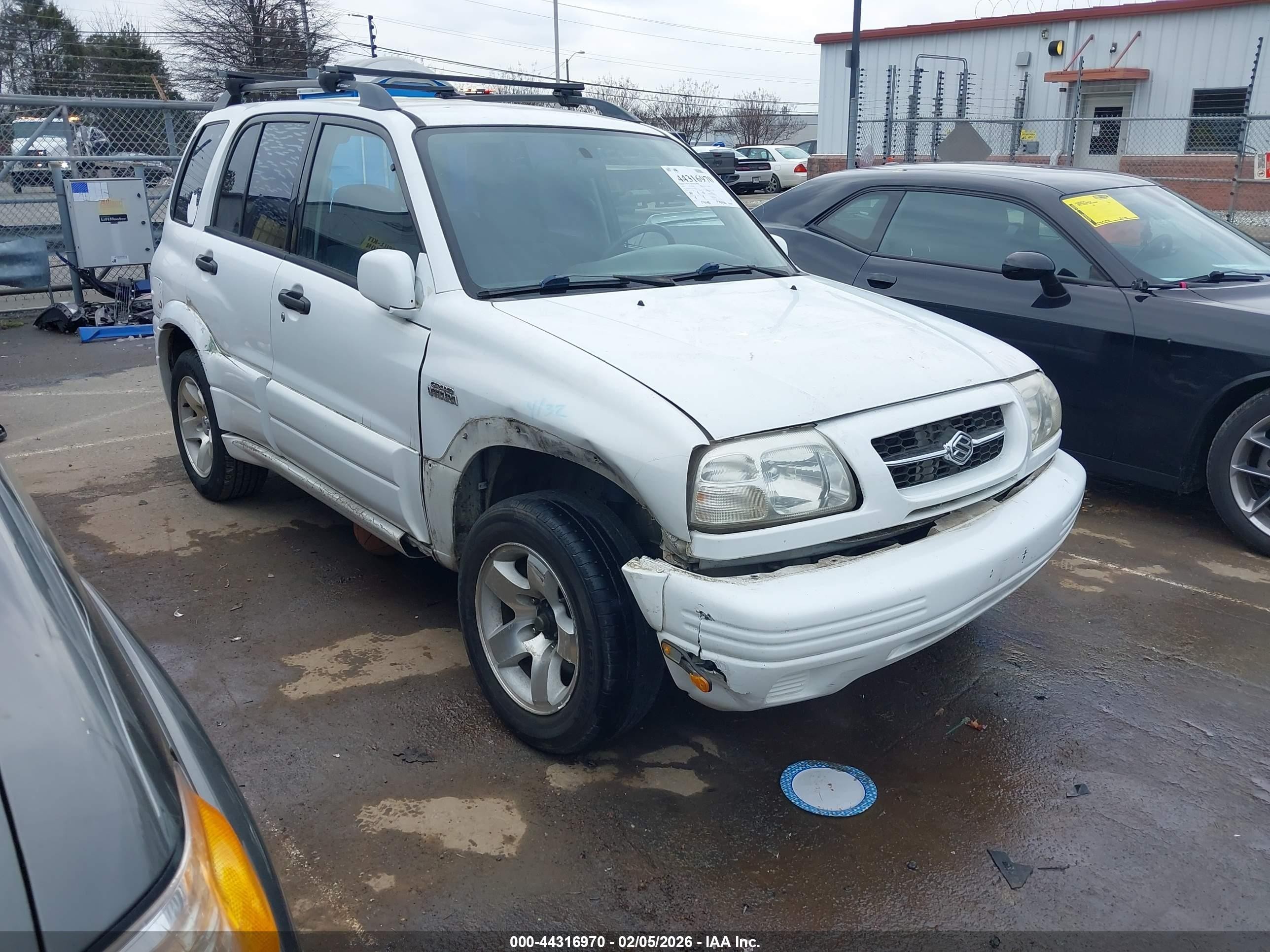 1999 Suzuki Grand Vitara Jlx/jlx+ White vin: JS3TD62VXX4120292