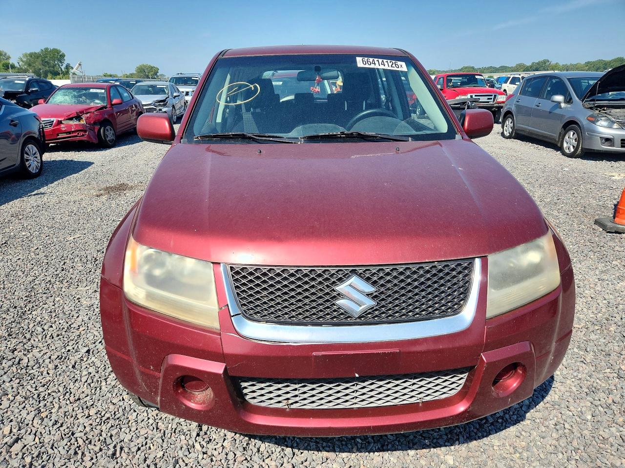 2008 Suzuki Grand Vitara Red vin: JS3TD941084100341