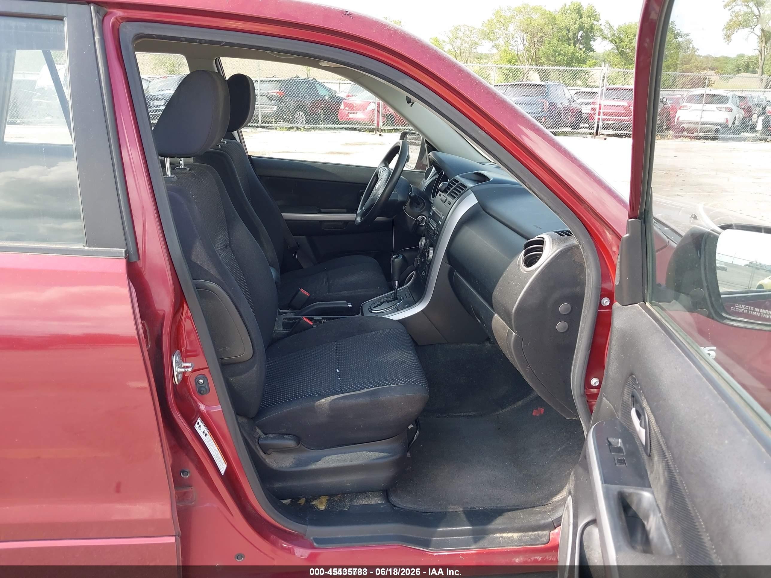 2007 Suzuki Grand Vitara   Red vin: JS3TD941274205171