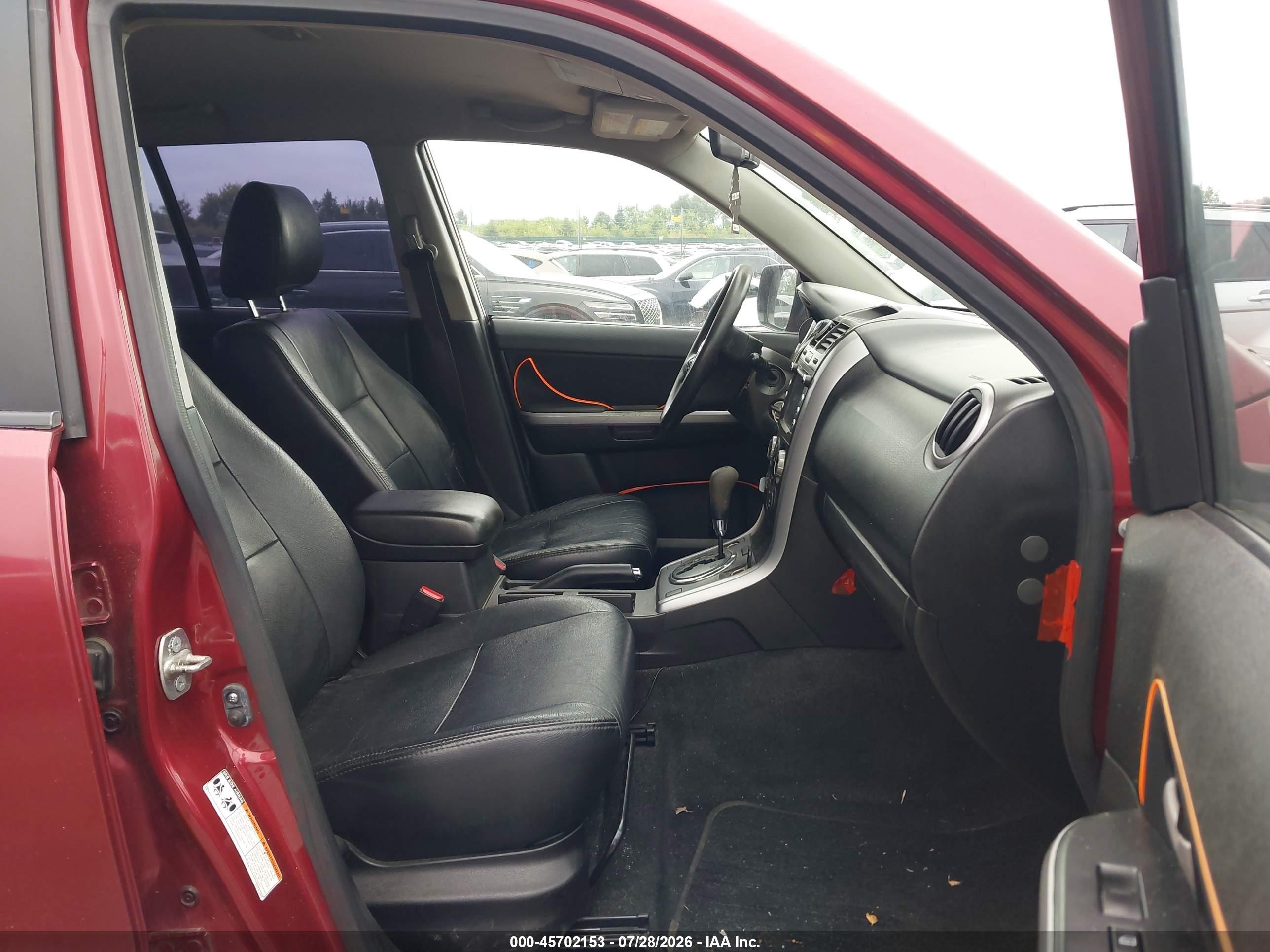 2007 Suzuki Grand Vitara   Red vin: JS3TD941374203333