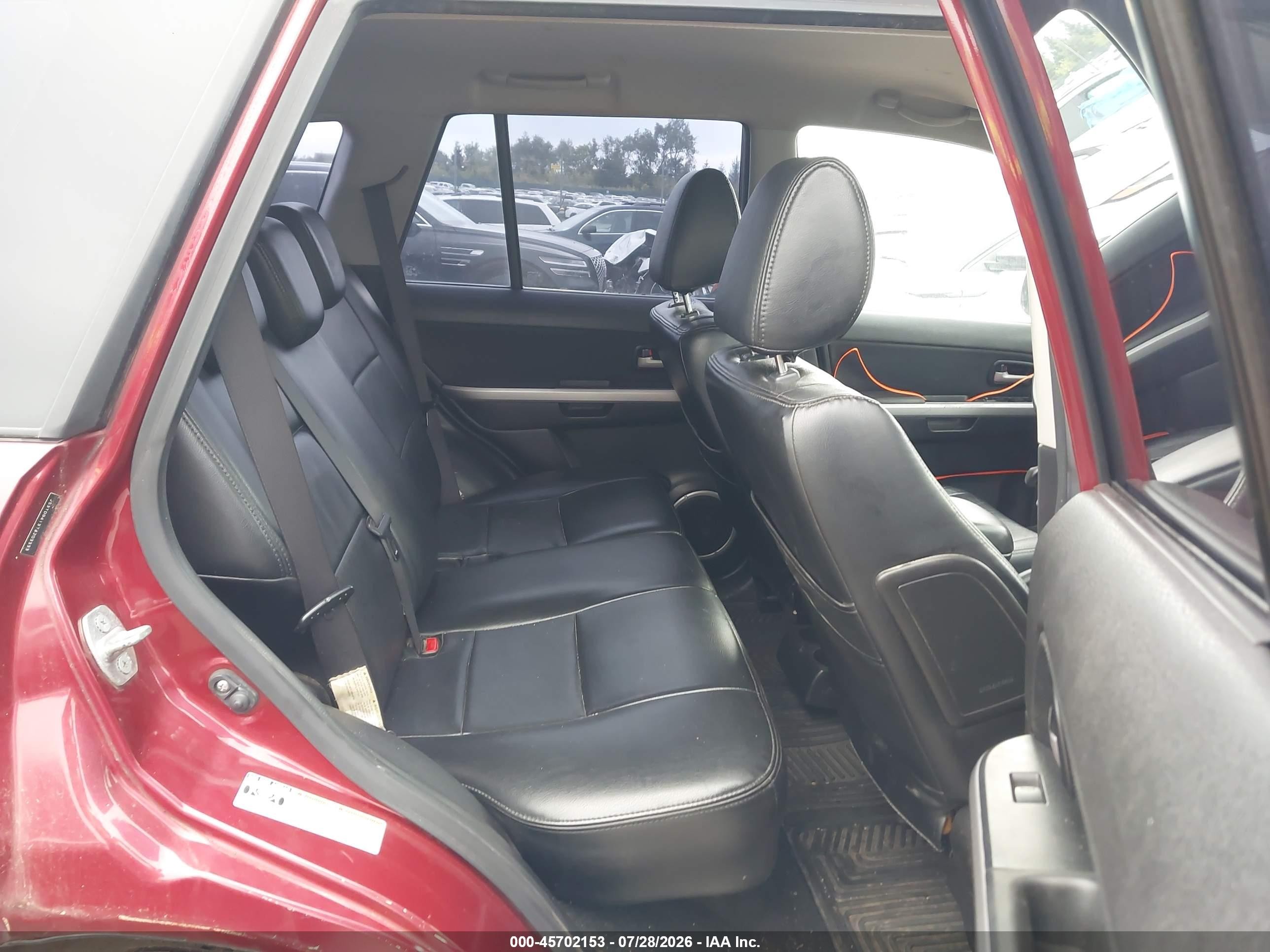 2007 Suzuki Grand Vitara   Red vin: JS3TD941374203333