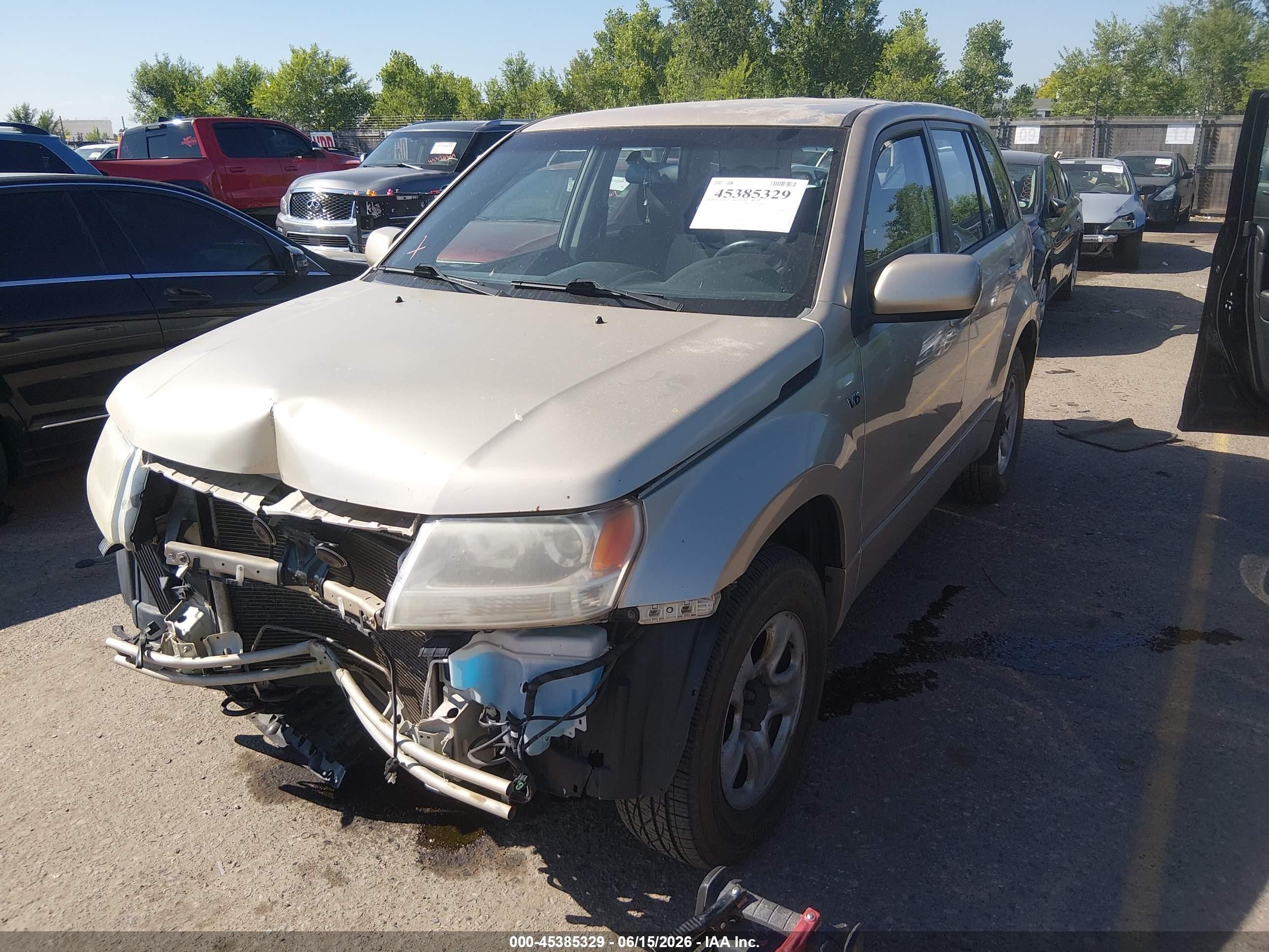 2007 Suzuki Grand Vitara   Brown vin: JS3TD941674200538