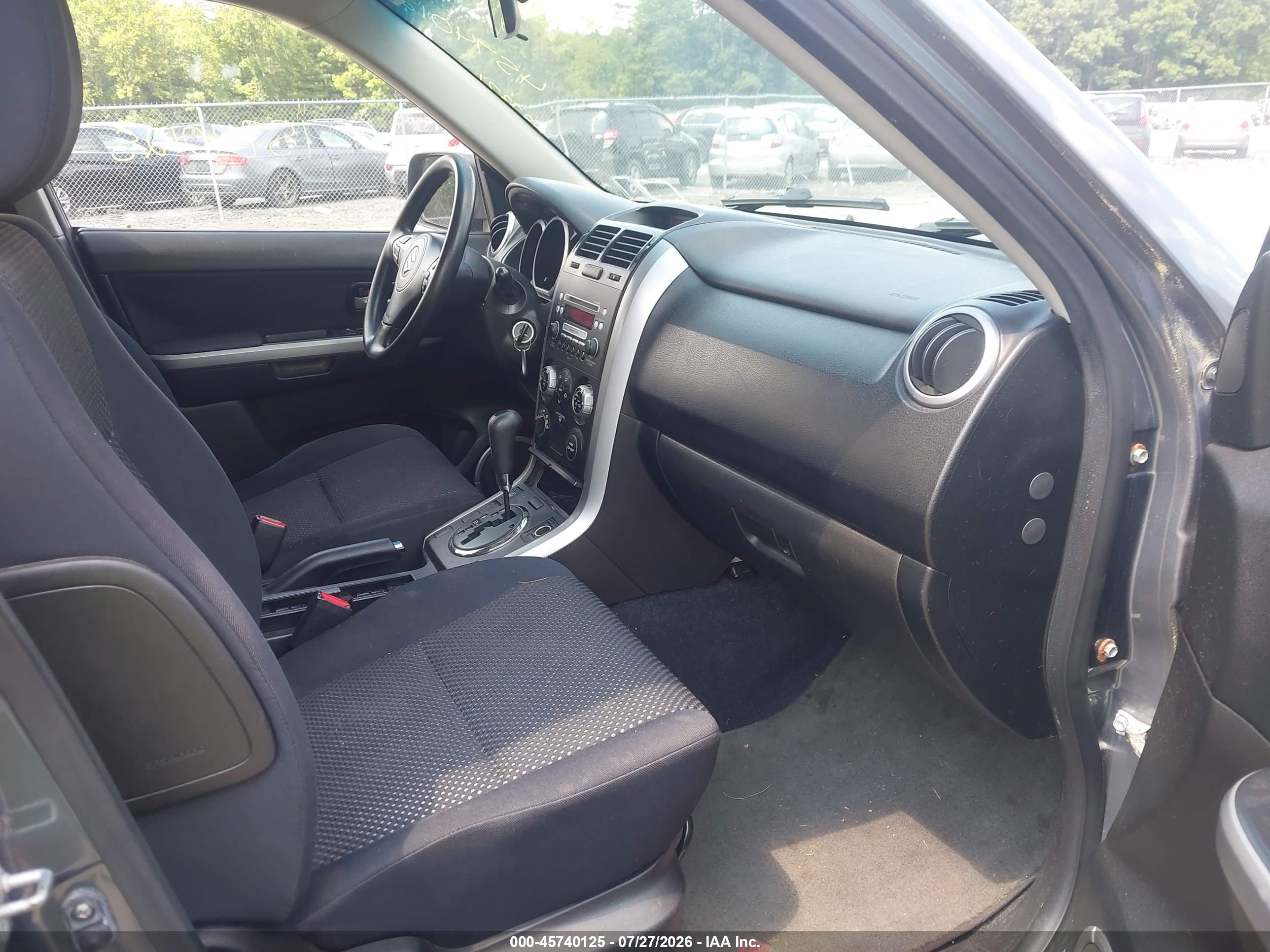 2007 Suzuki Grand Vitara Серый vin: JS3TD941674205027