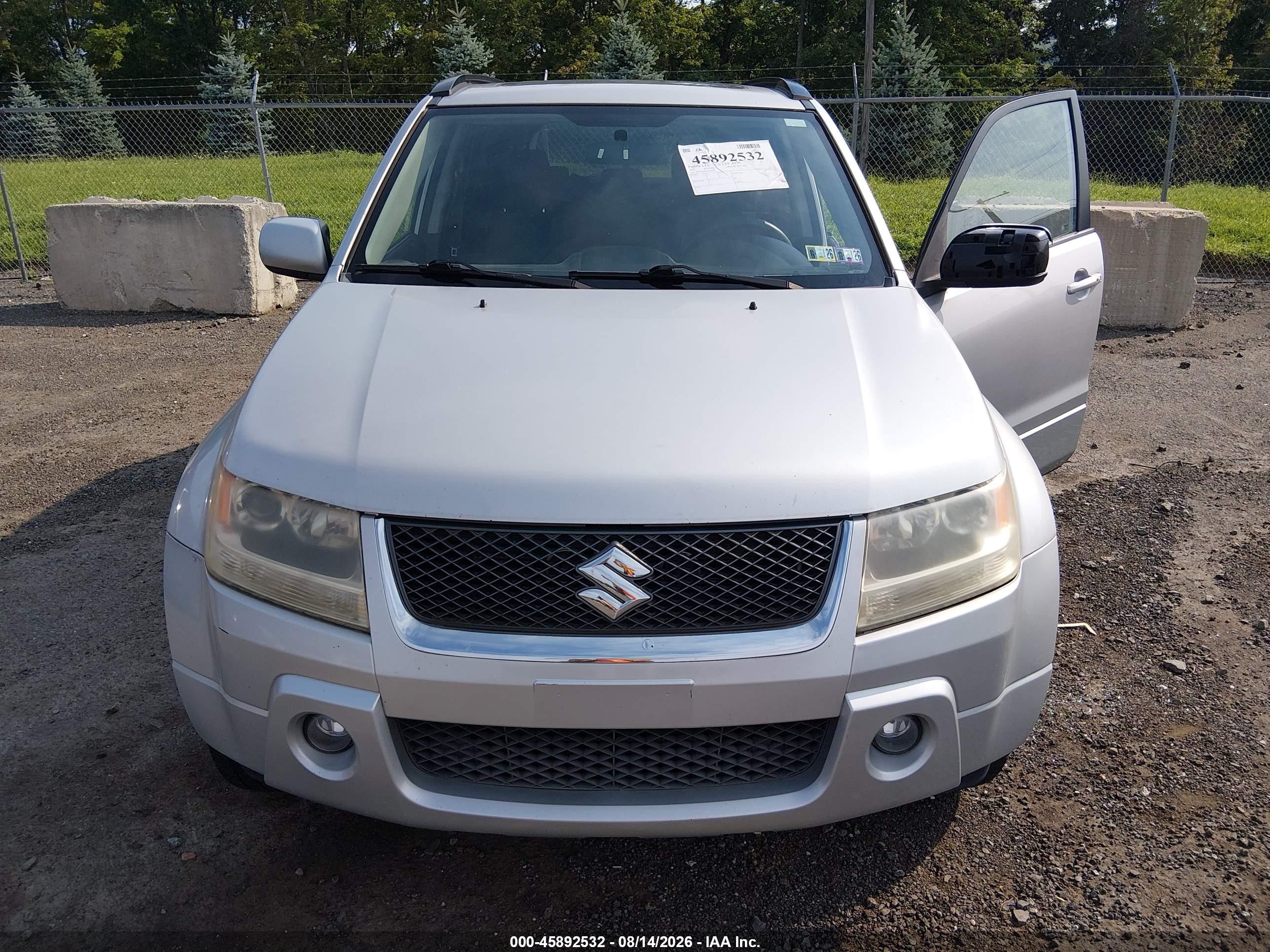 2007 Suzuki Grand Vitara Xsport Silver vin: JS3TD944074203672