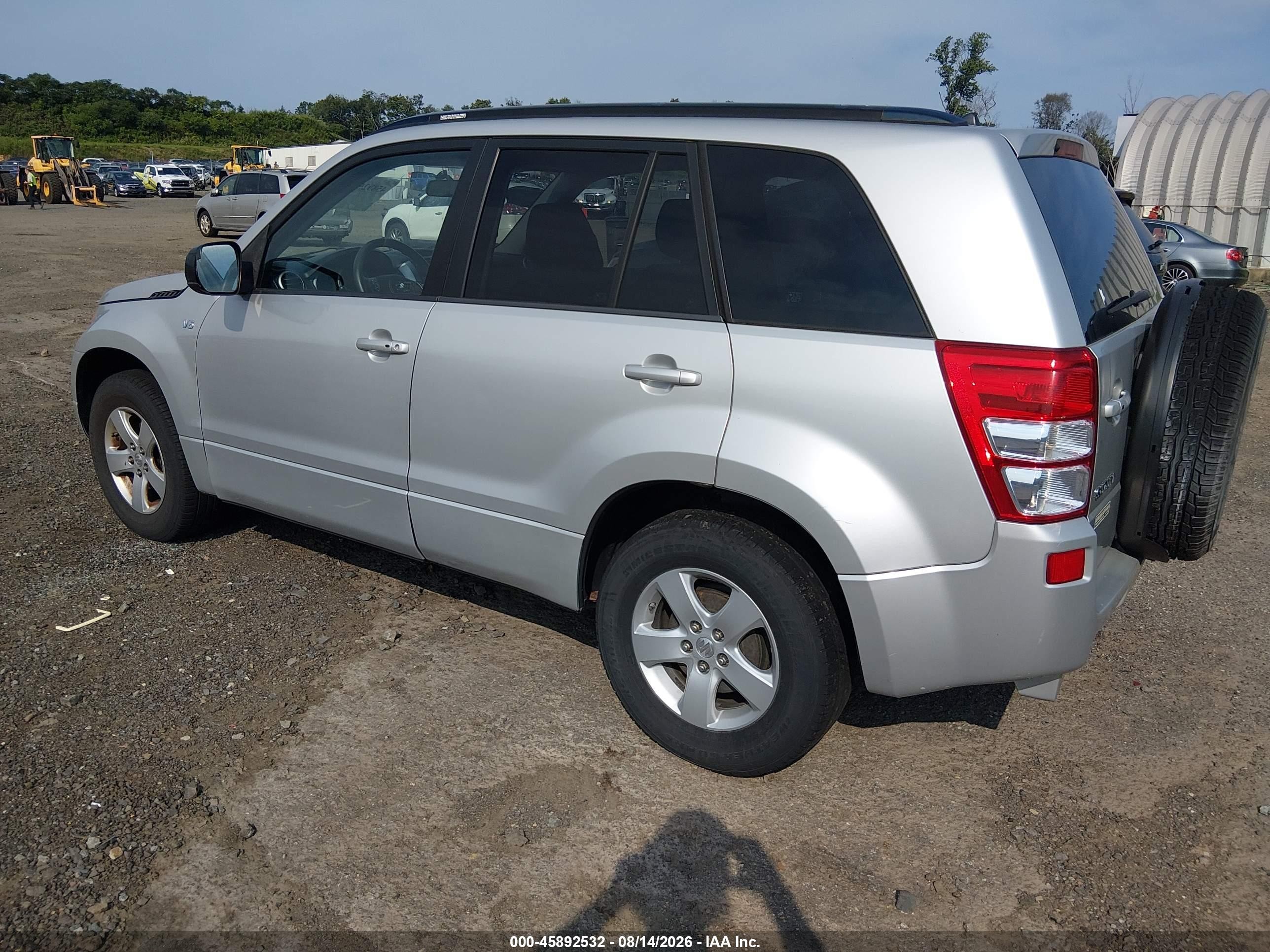 2007 Suzuki Grand Vitara Xsport Silver vin: JS3TD944074203672
