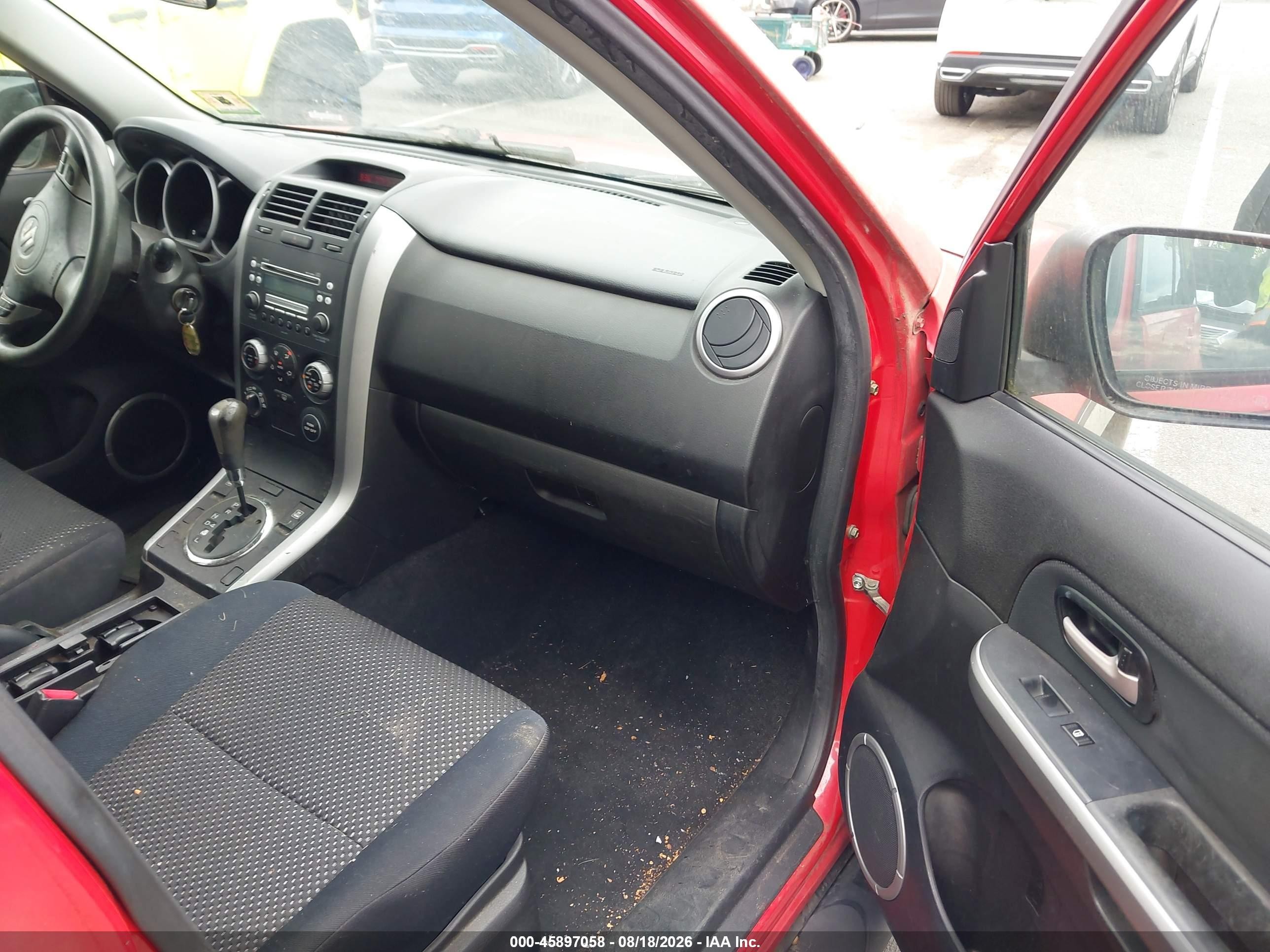 2006 Suzuki Grand Vitara Xsport Red vin: JS3TD944164100470