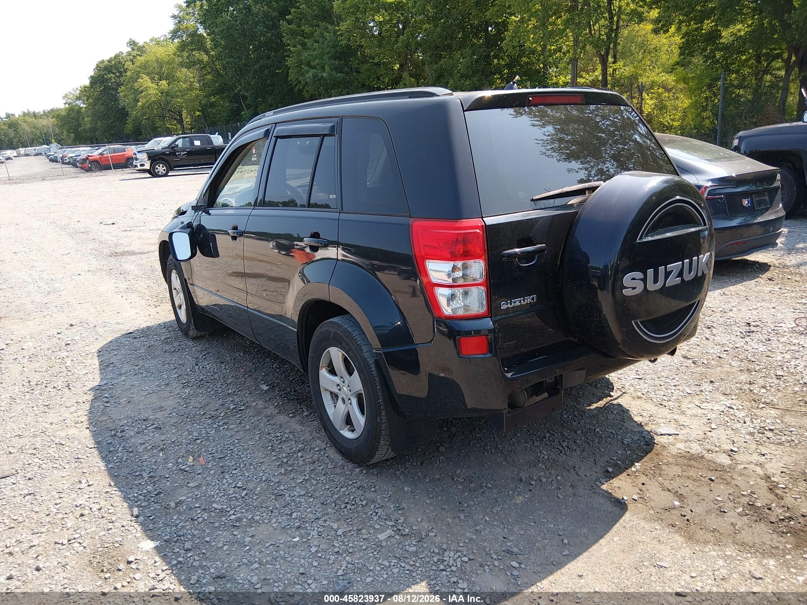 2008 Suzuki Grand Vitara Xsport W/snrf Black vin: JS3TD944384102109