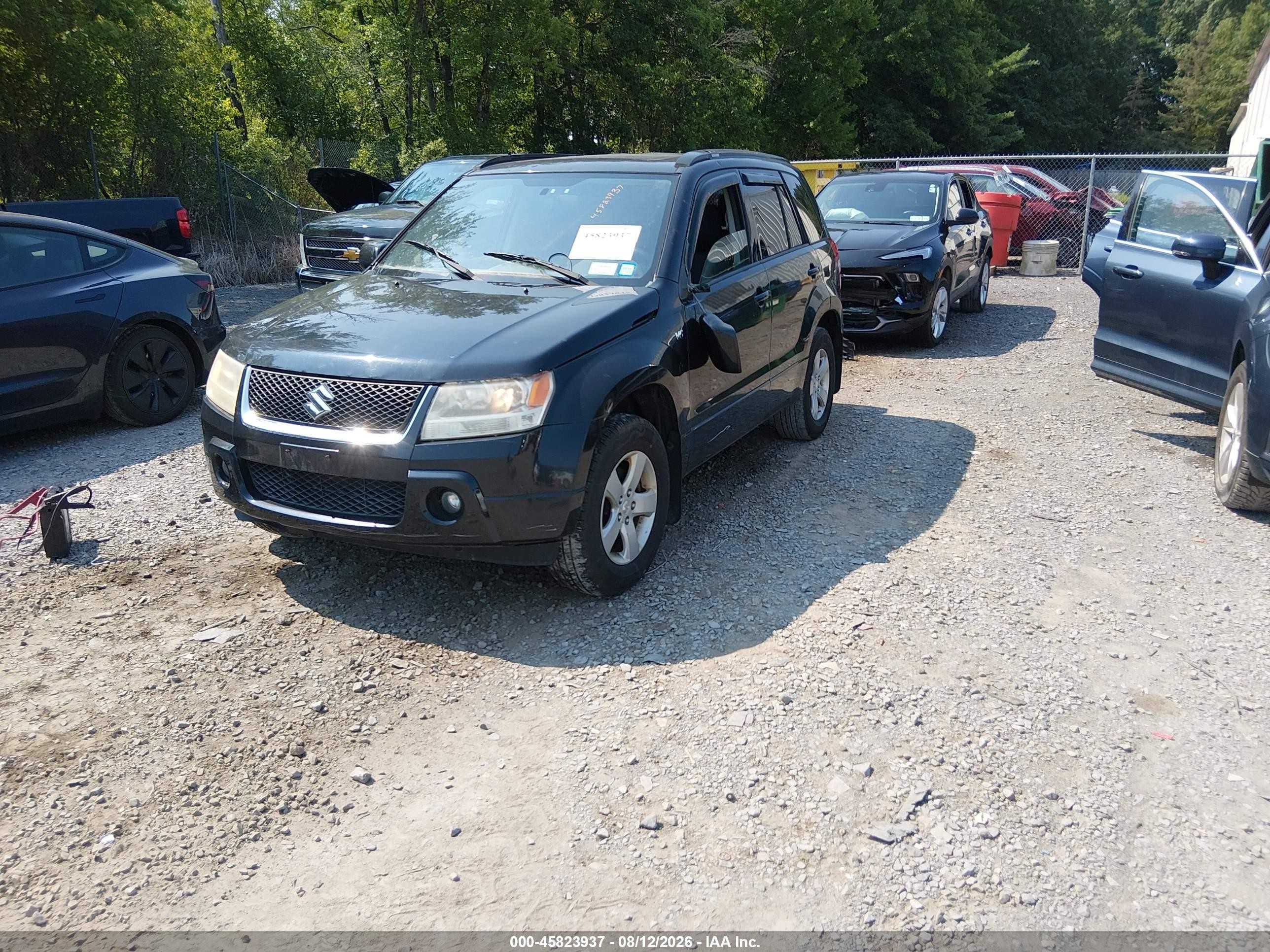 2008 Suzuki Grand Vitara Xsport W/snrf Black vin: JS3TD944384102109