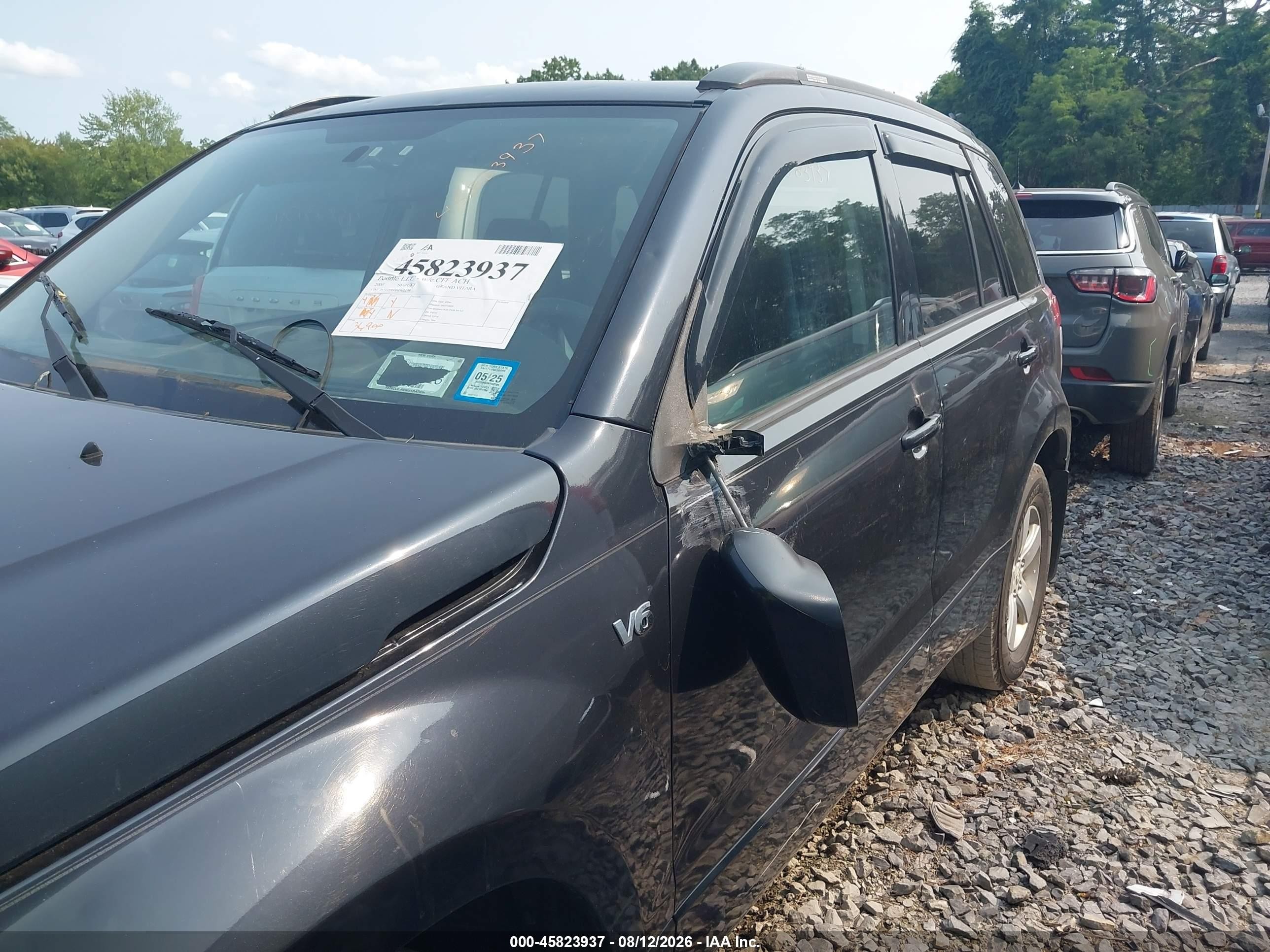 2008 Suzuki Grand Vitara Xsport W/snrf Black vin: JS3TD944384102109