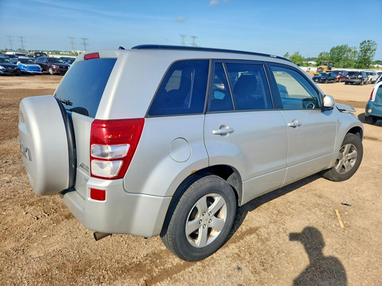 2008 Suzuki Grand Vitara Xsport Silver vin: JS3TD944484102765