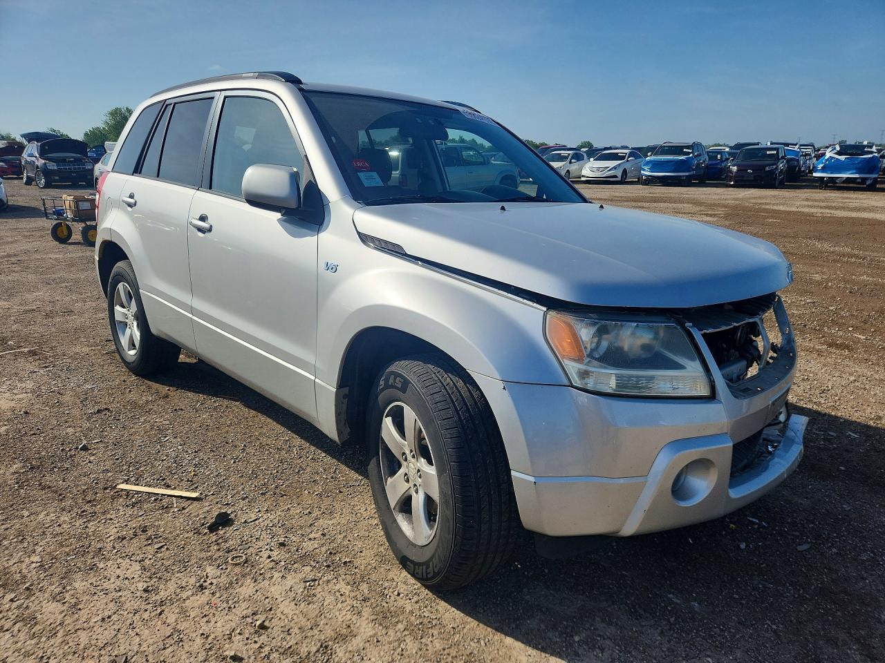 2008 Suzuki Grand Vitara Xsport Silver vin: JS3TD944484102765