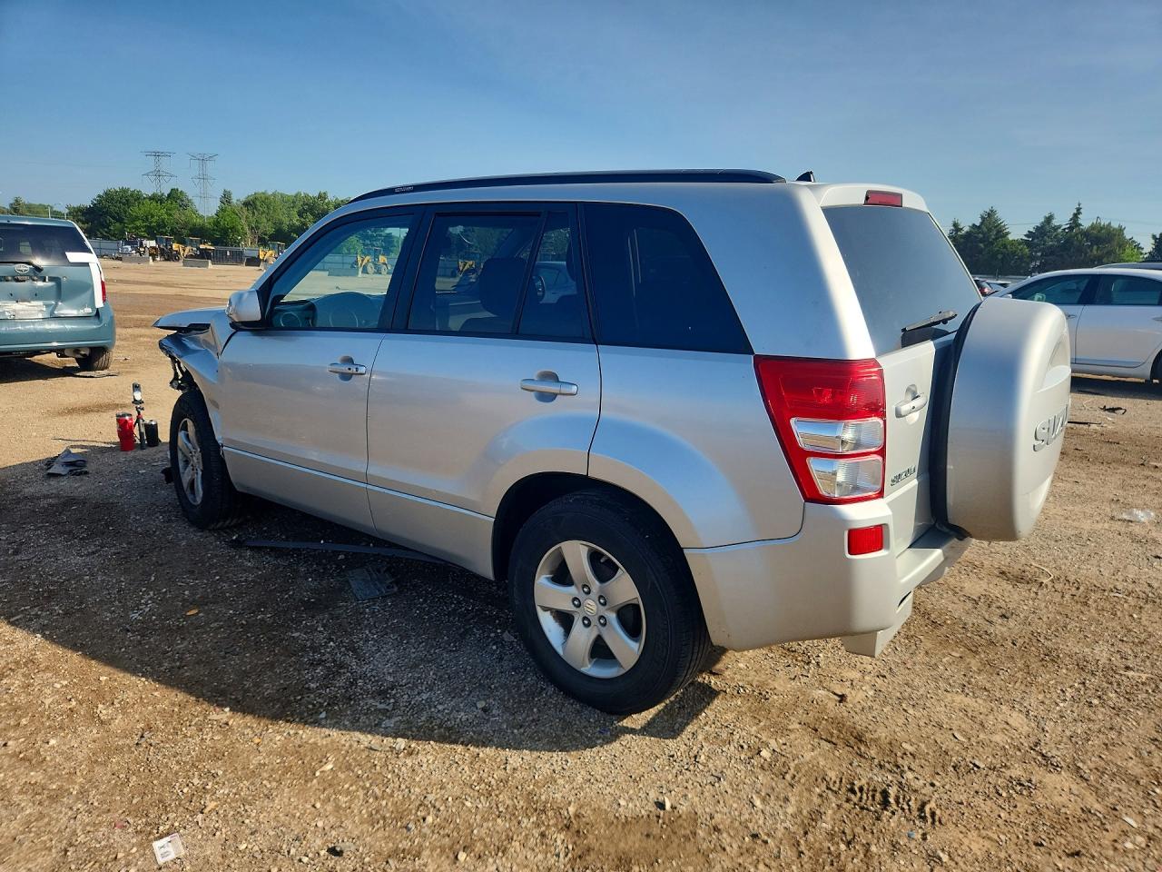 2008 Suzuki Grand Vitara Xsport Silver vin: JS3TD944484102765