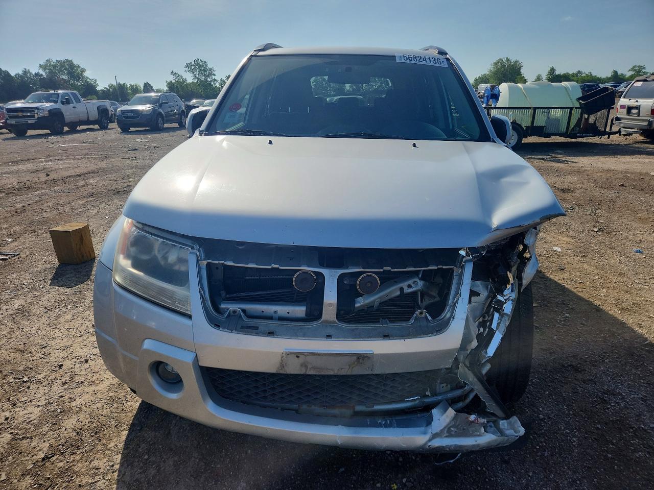 2008 Suzuki Grand Vitara Xsport Silver vin: JS3TD944484102765