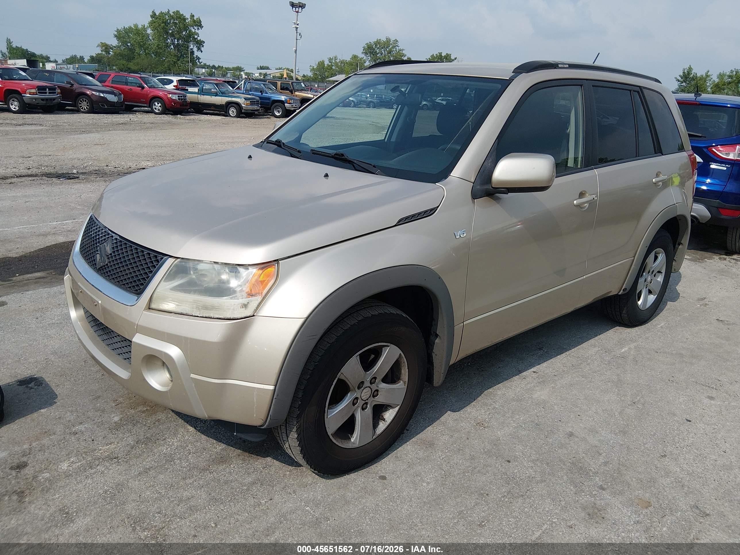 2006 Suzuki Grand Vitara Xsport Gold vin: JS3TD944564104392
