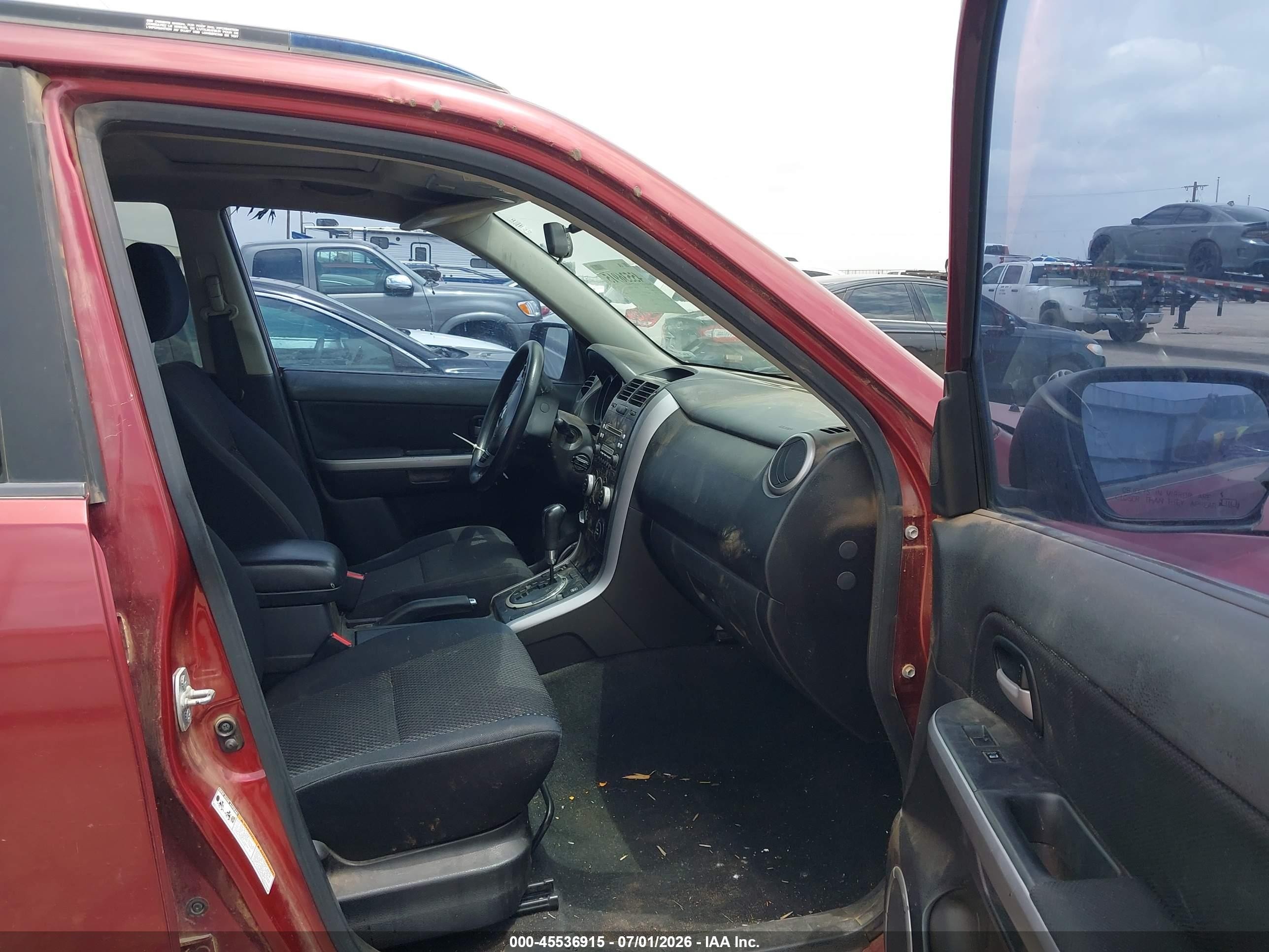 2008 Suzuki Grand Vitara Xsport W/snrf Red vin: JS3TD944684101245