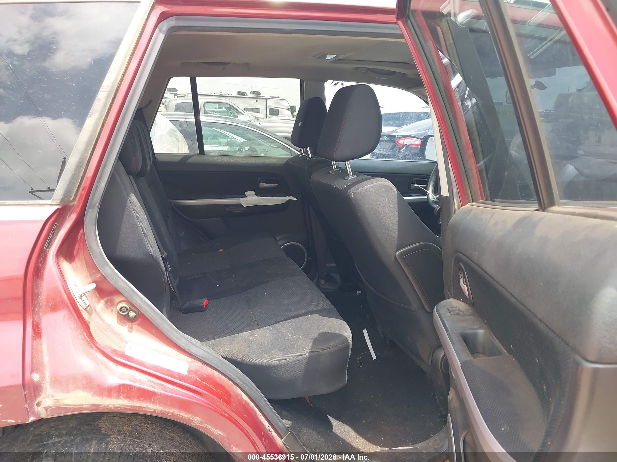 2008 Suzuki Grand Vitara Xsport W/snrf Red vin: JS3TD944684101245