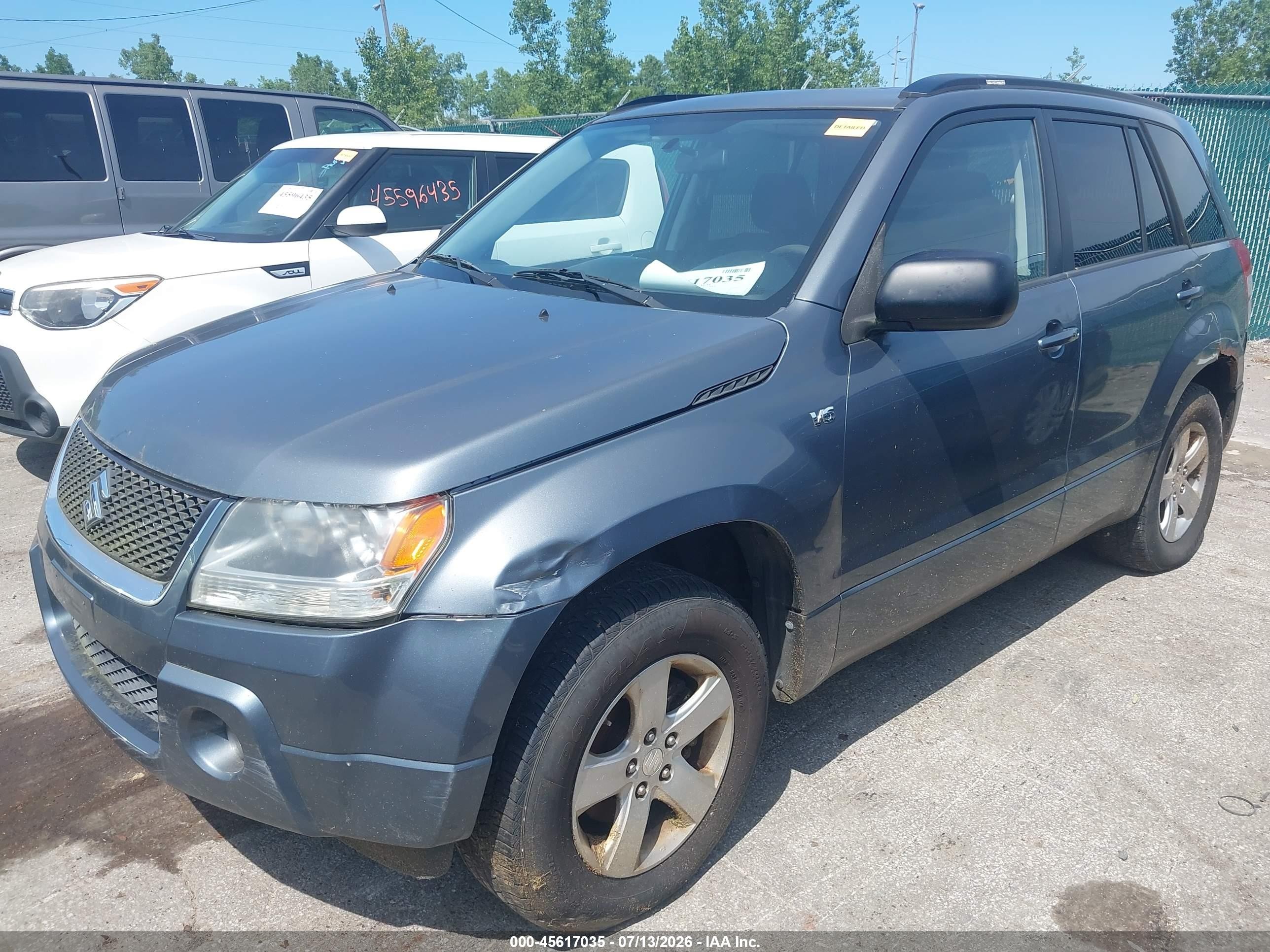 2008 Suzuki Grand Vitara Xsport W/snrf Серый vin: JS3TD944684102072