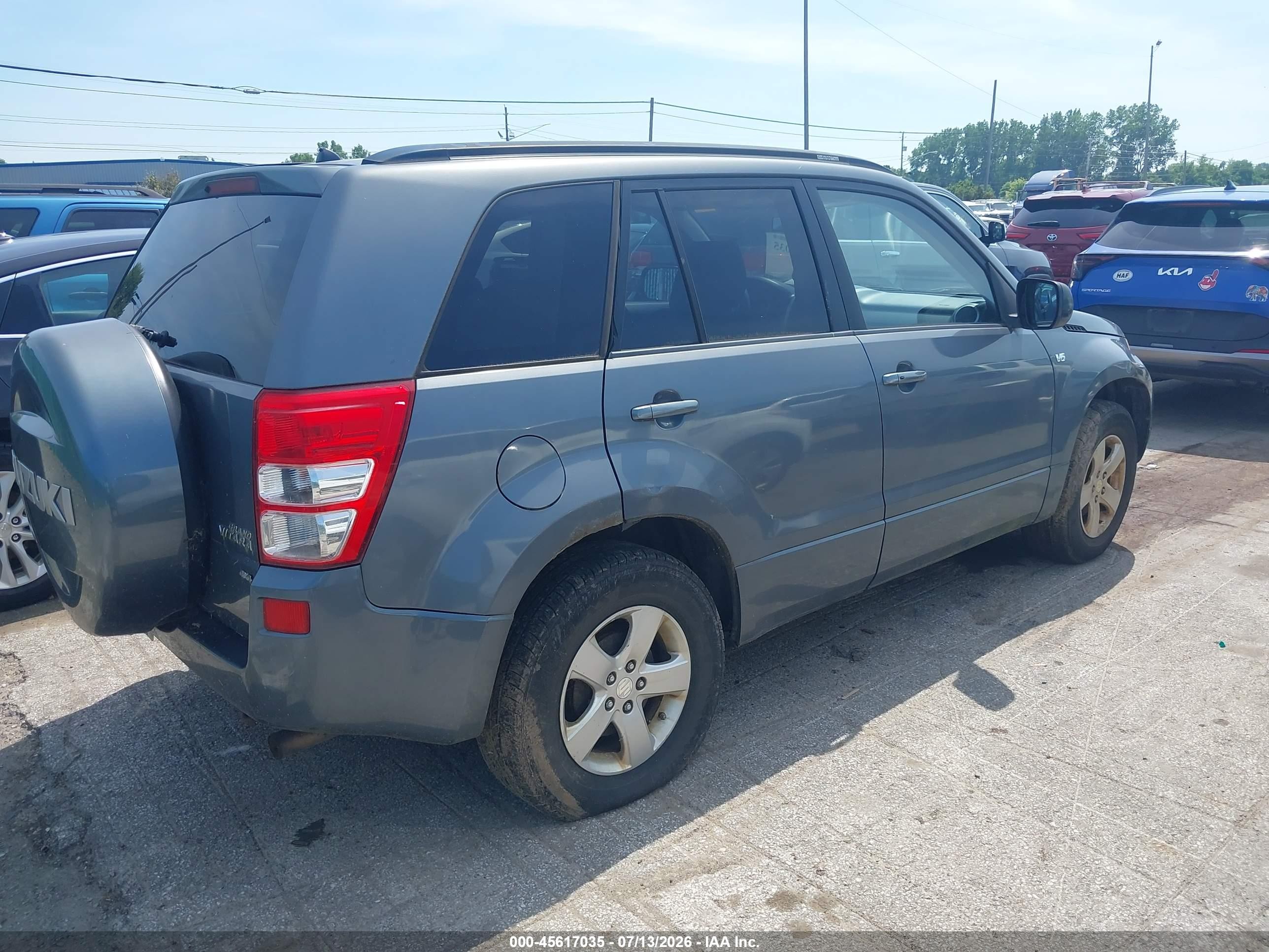 2008 Suzuki Grand Vitara Xsport W/snrf Серый vin: JS3TD944684102072