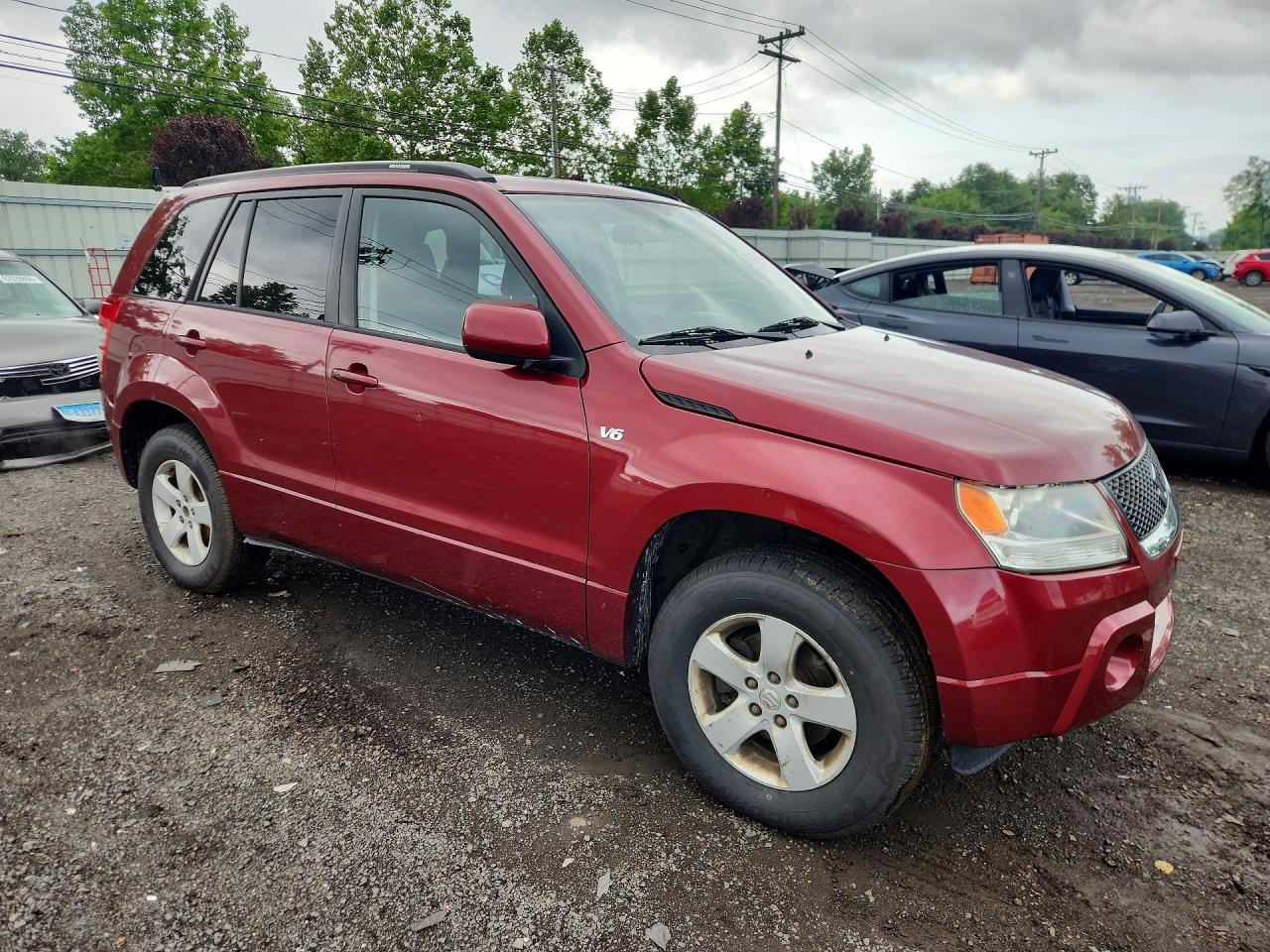 2006 Suzuki Grand Vitara Xsport Burgundy vin: JS3TD944764102143