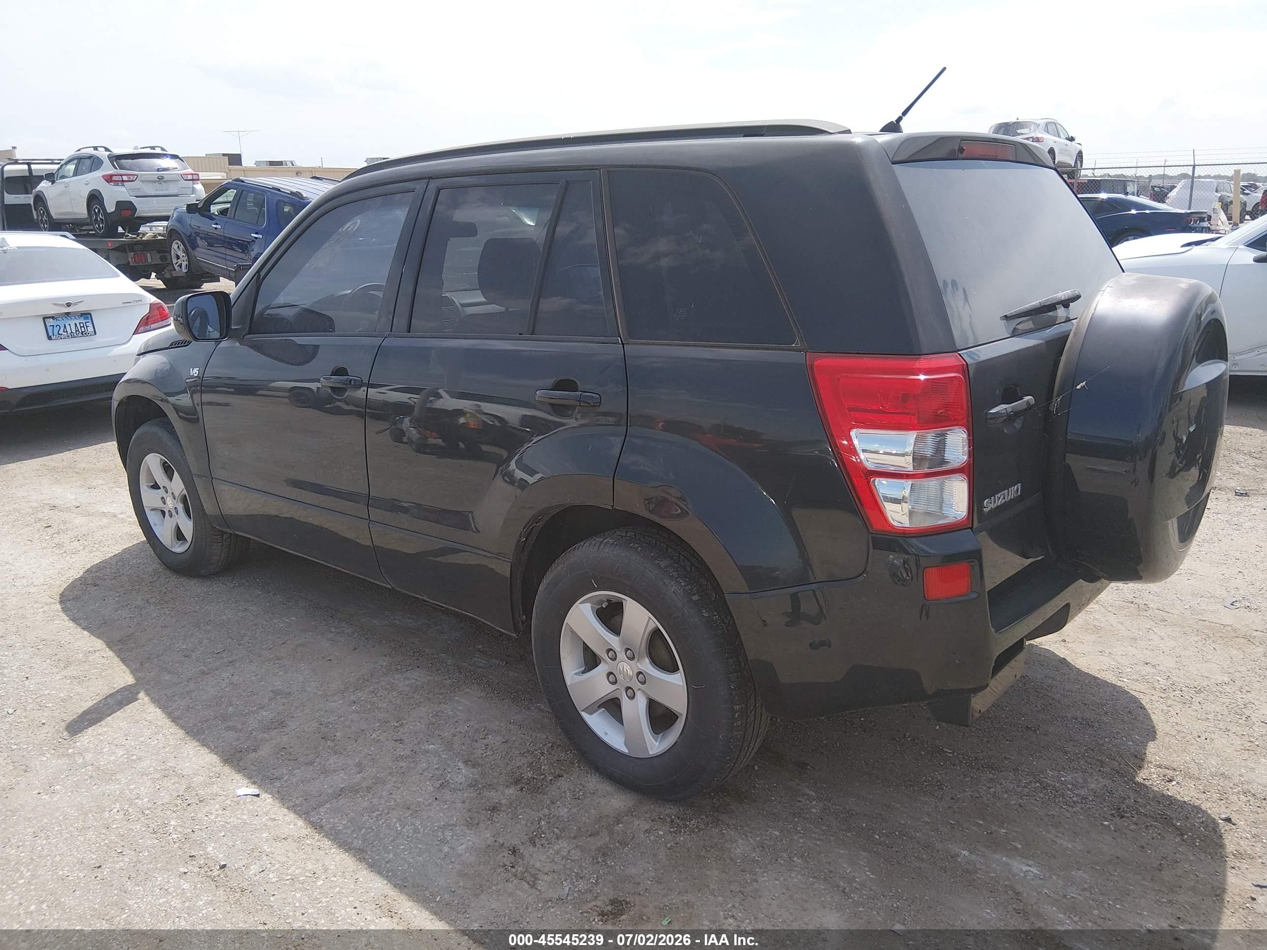2006 Suzuki Grand Vitara Xsport Black vin: JS3TD944X64103397