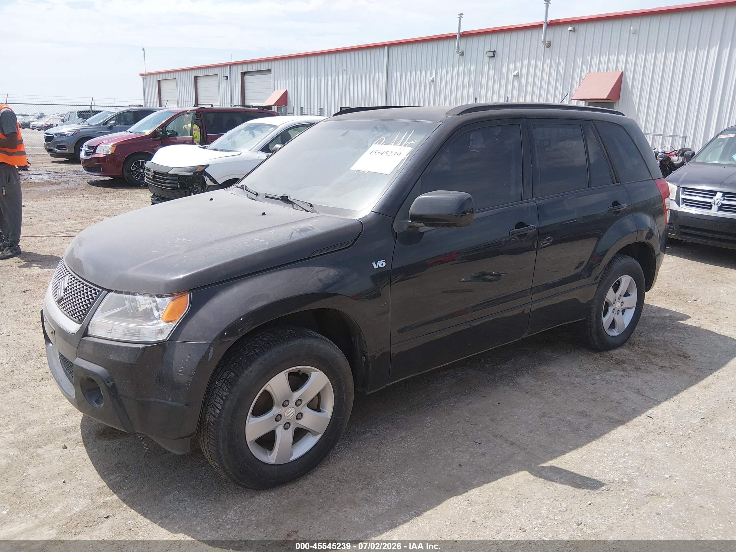 2006 Suzuki Grand Vitara Xsport Black vin: JS3TD944X64103397