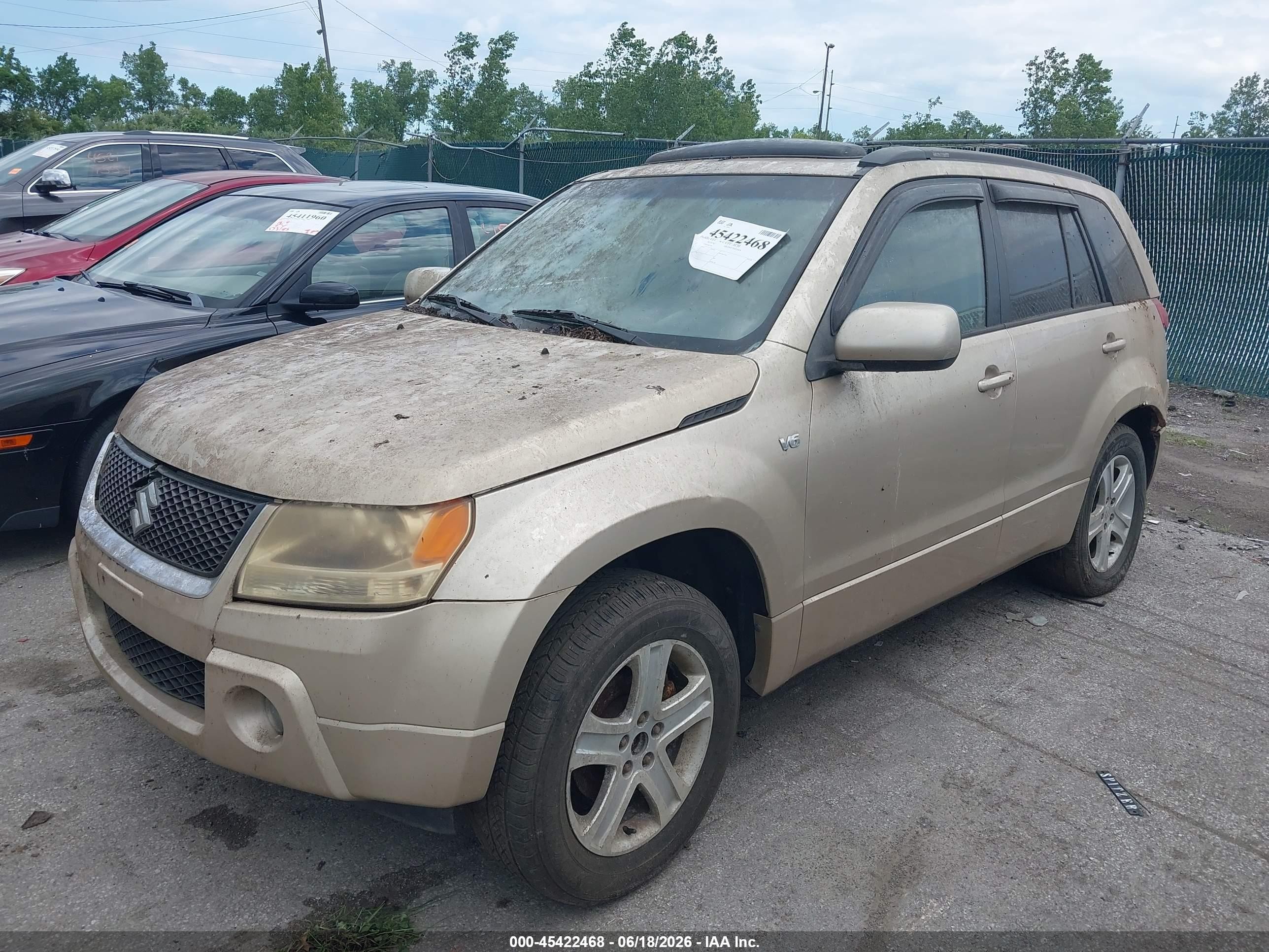 2006 Suzuki Grand Vitara Luxury Brown vin: JS3TD947564104726