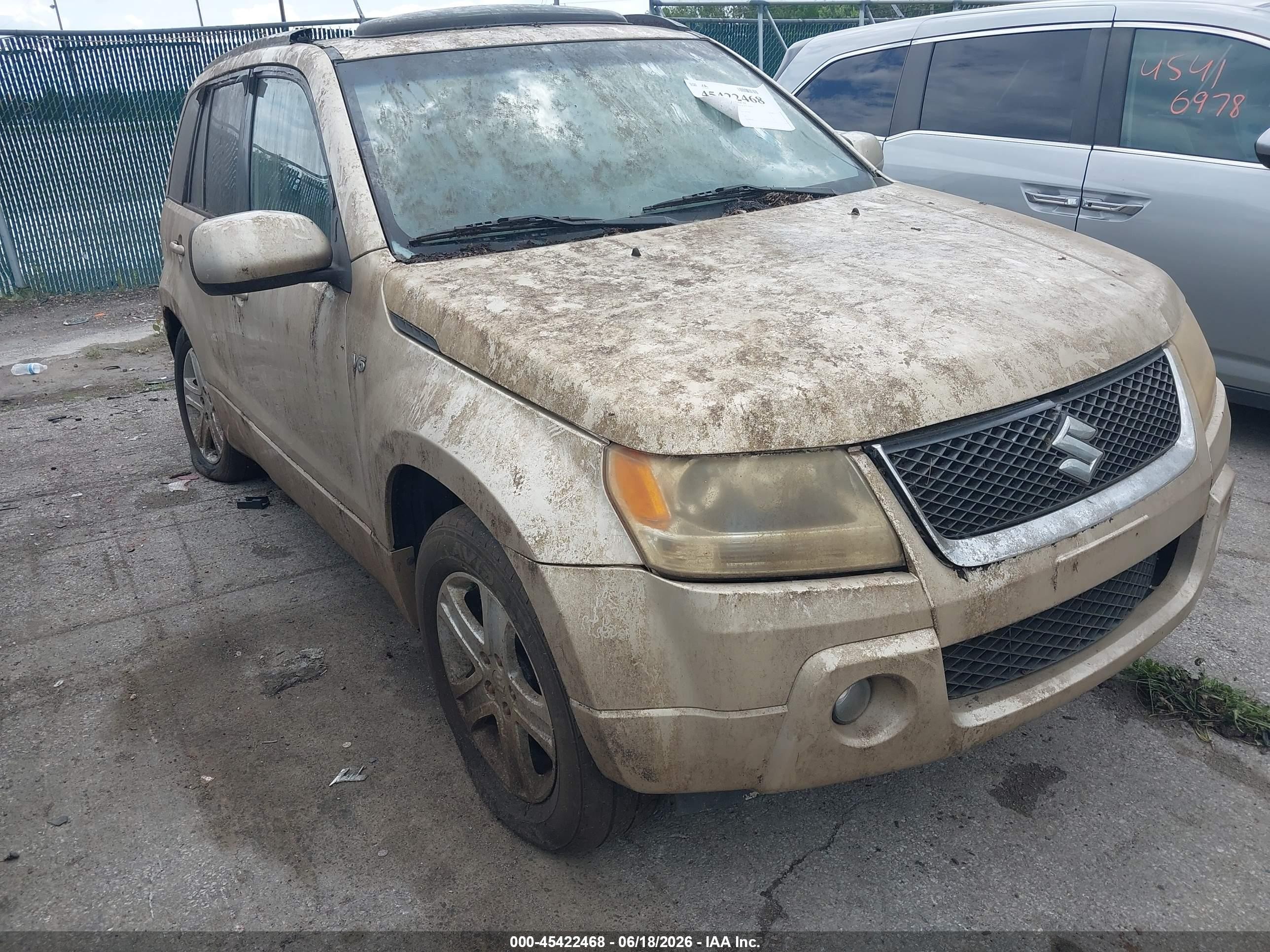 2006 Suzuki Grand Vitara Luxury Brown vin: JS3TD947564104726