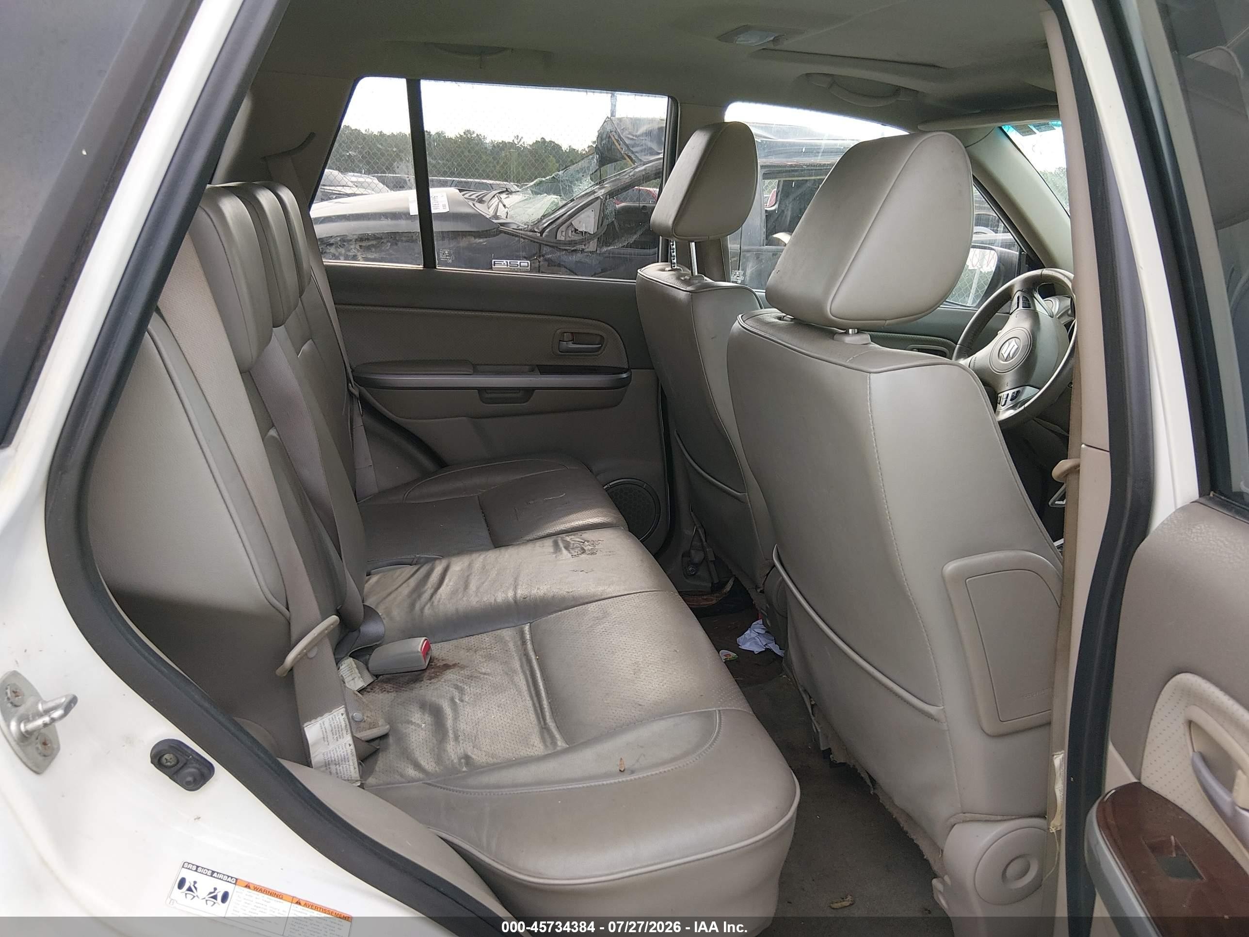 2006 Suzuki Grand Vitara Luxury White vin: JS3TD947X64103720