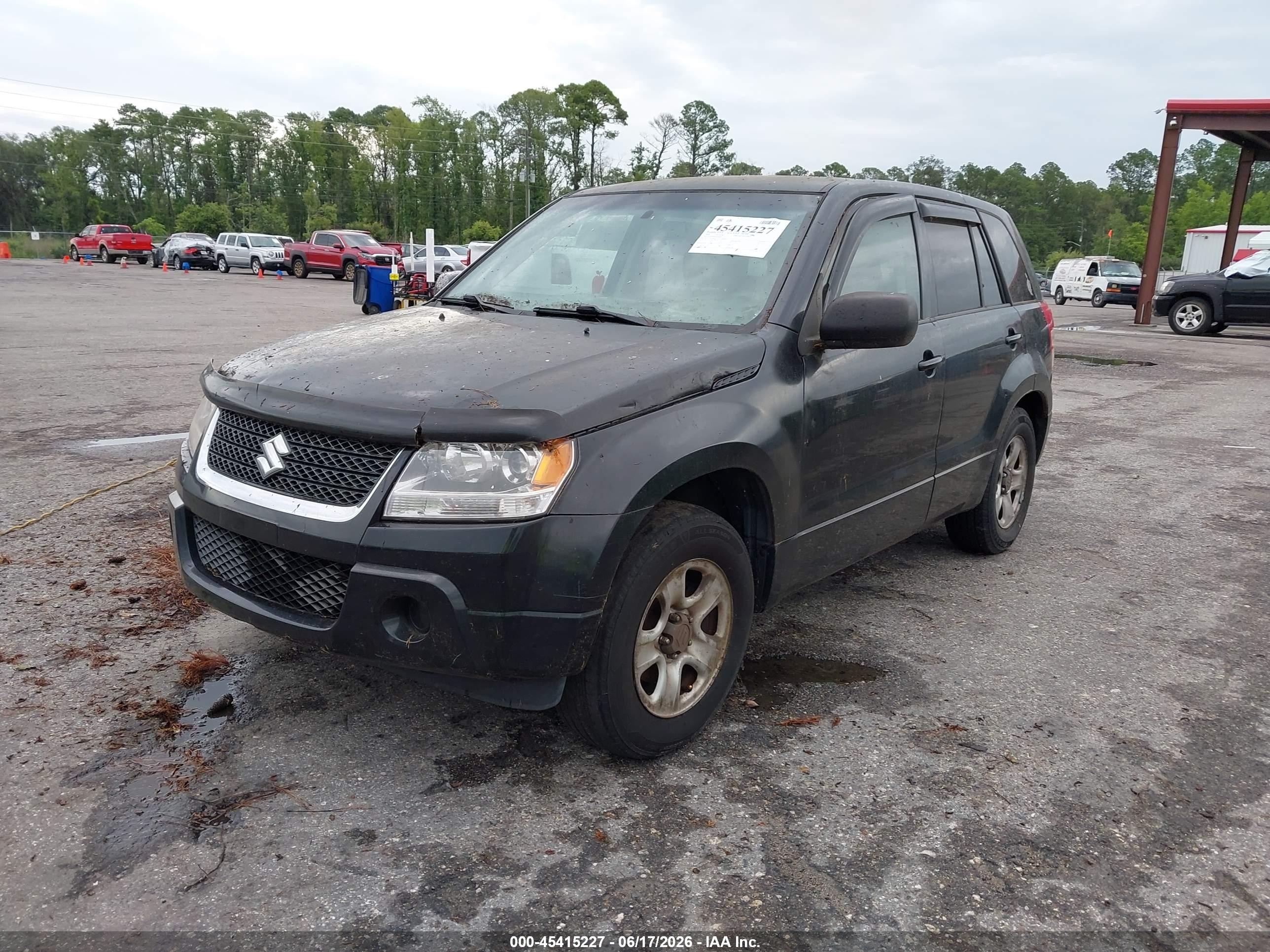2009 Suzuki Grand Vitara Black vin: JS3TE042394100059