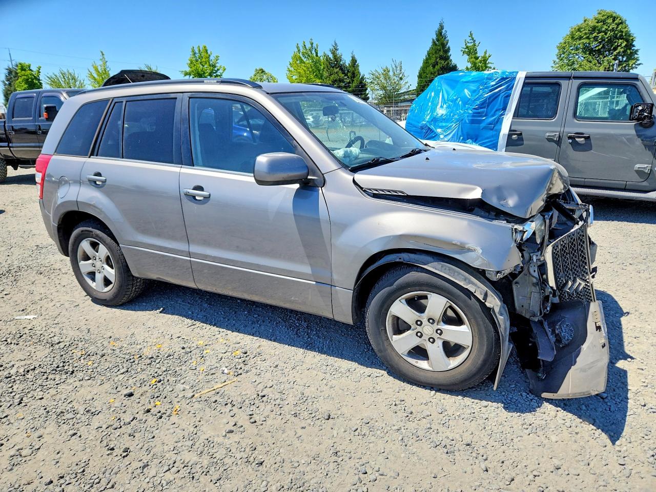 2009 Suzuki Grand Vitara Xsport Gray vin: JS3TE044194100787