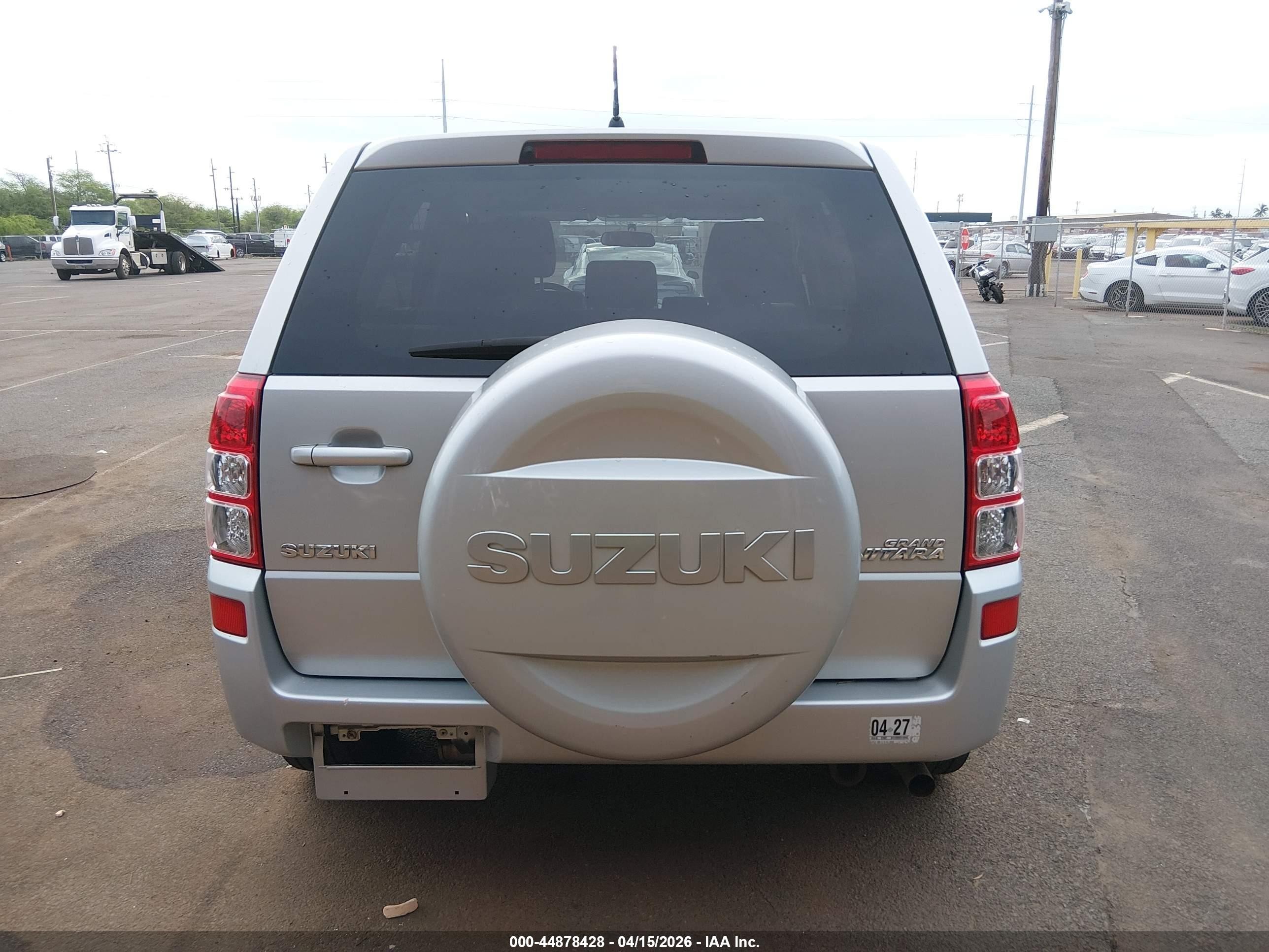 2012 Suzuki Grand Vitara Premium Silver vin: JS3TE0D20C4100303