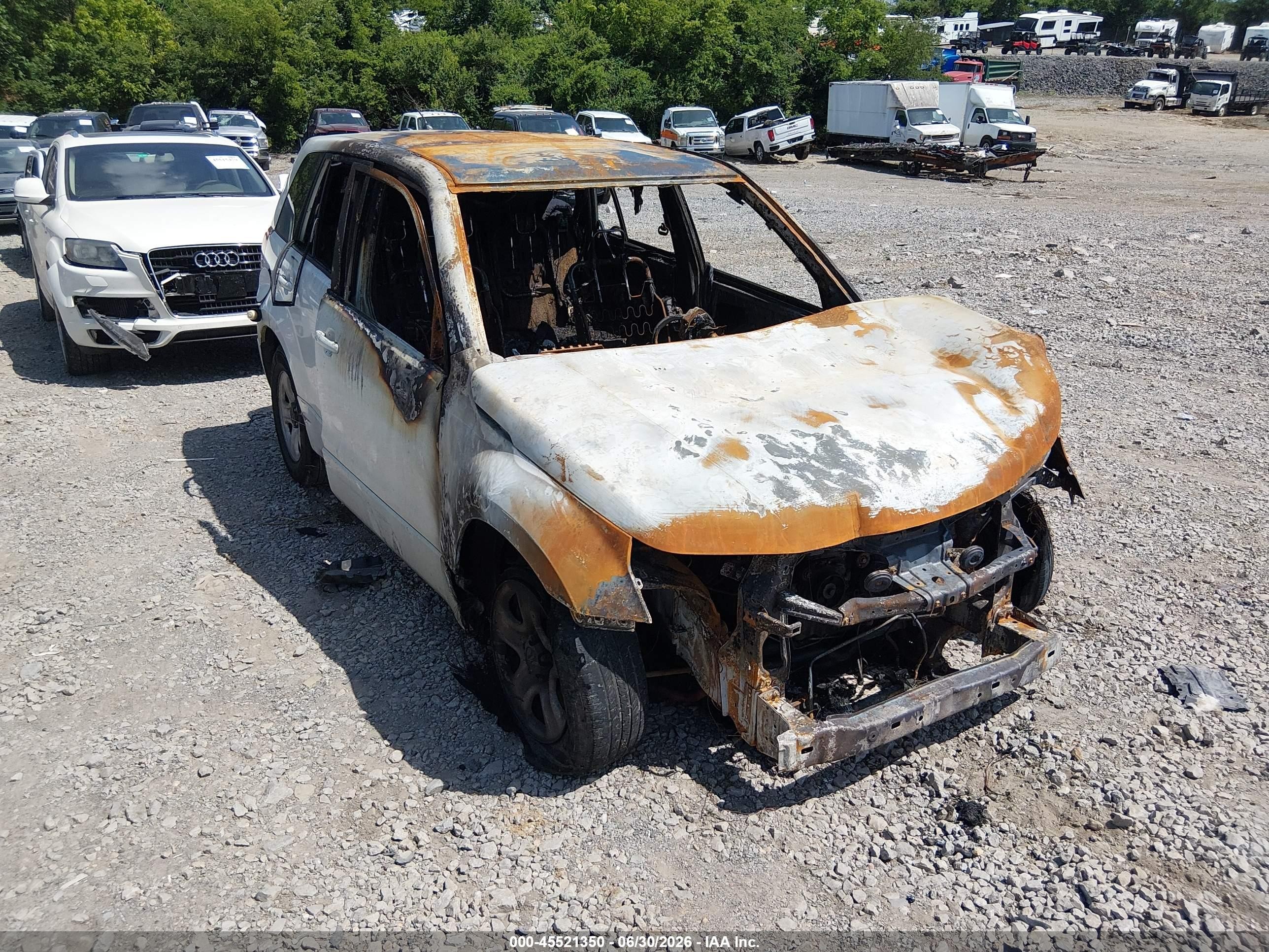 2010 Suzuki Grand Vitara Premium White vin: JS3TE0D23A4100311