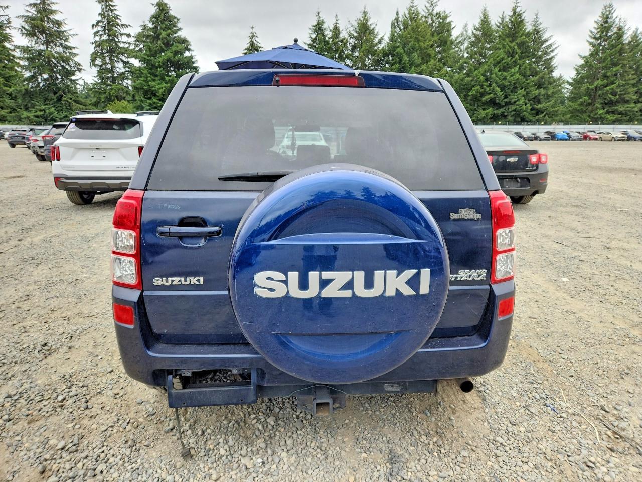 2010 Suzuki Grand Vitara Premium Blue vin: JS3TE0D24A4101466