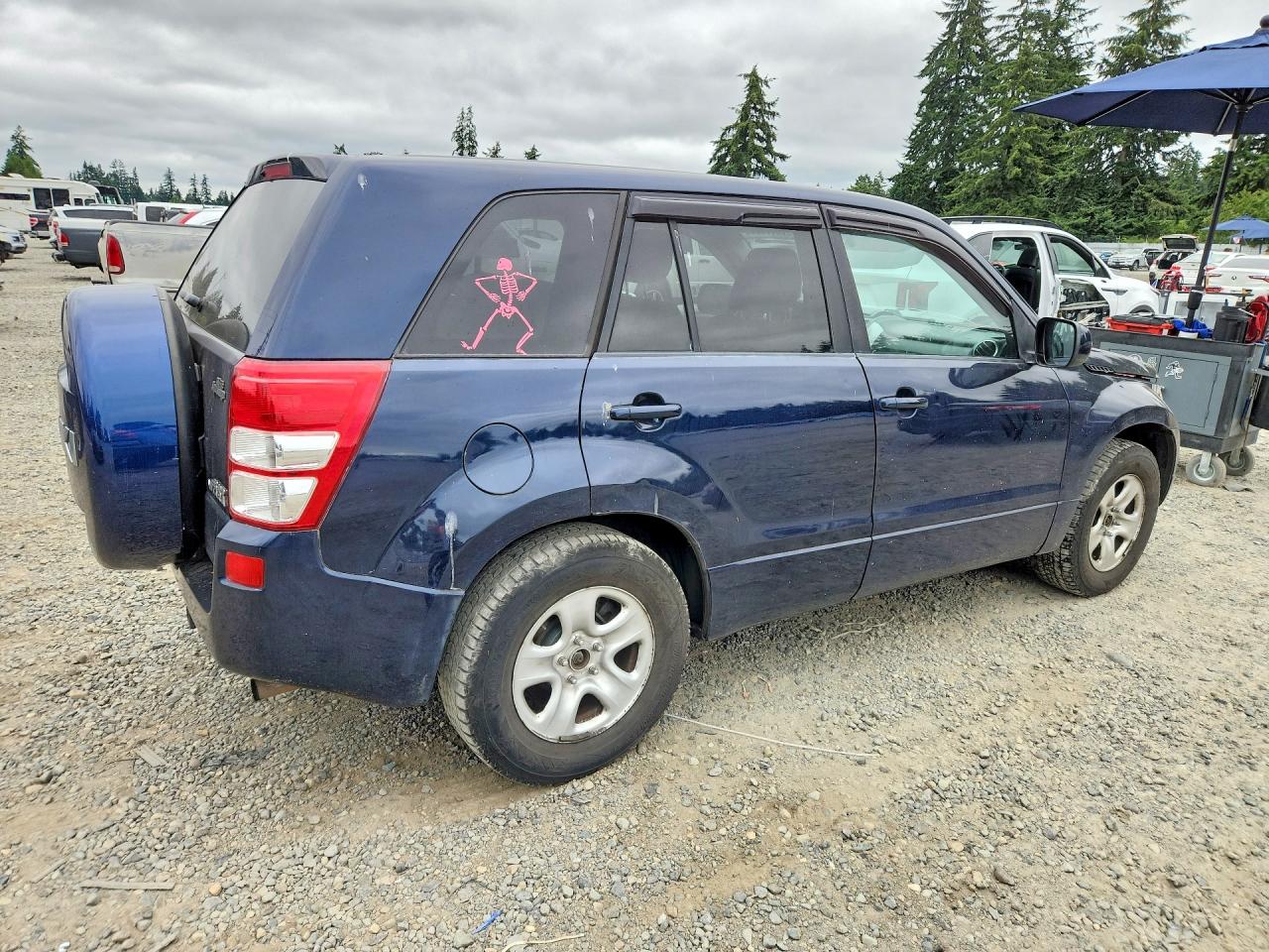 2010 Suzuki Grand Vitara Premium Blue vin: JS3TE0D24A4101466