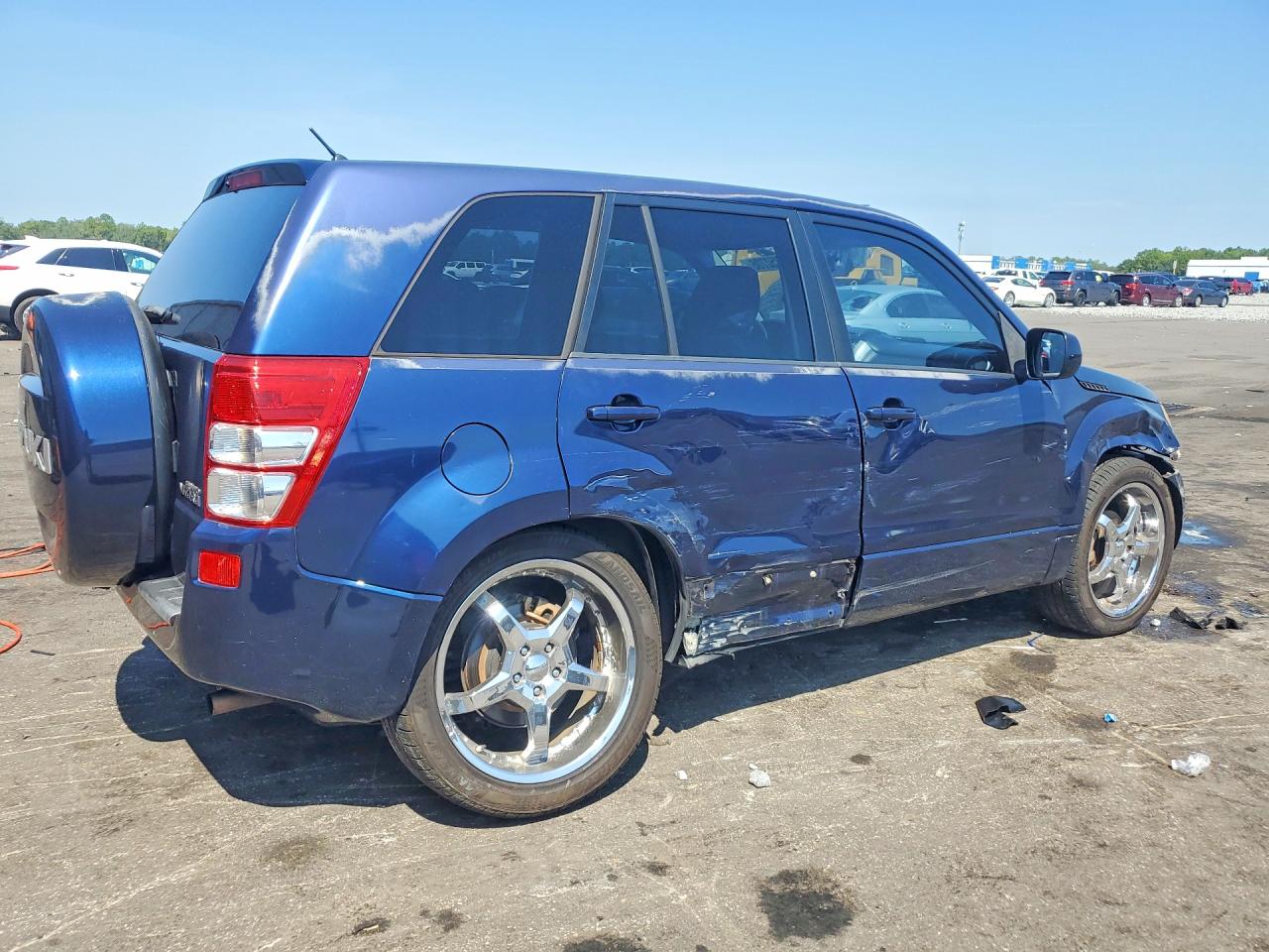 2010 Suzuki Grand Vitara Premium Blue vin: JS3TE0D29A4100703
