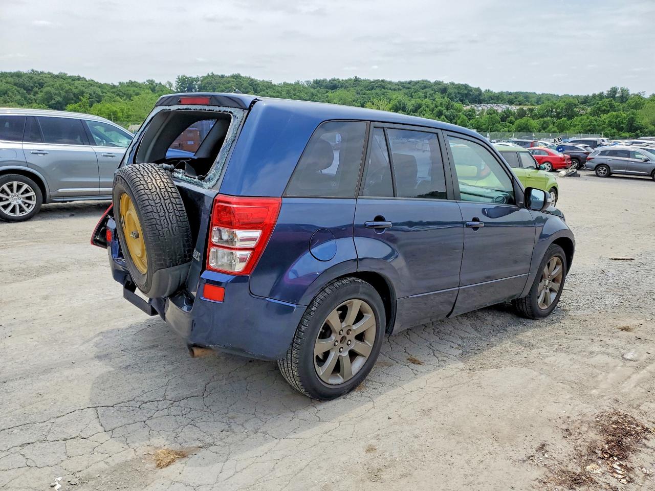 2012 Suzuki Grand Vitara Se Blue vin: JS3TE0D3XC4100219