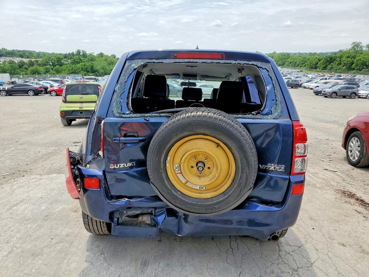 2012 Suzuki Grand Vitara Se Blue vin: JS3TE0D3XC4100219
