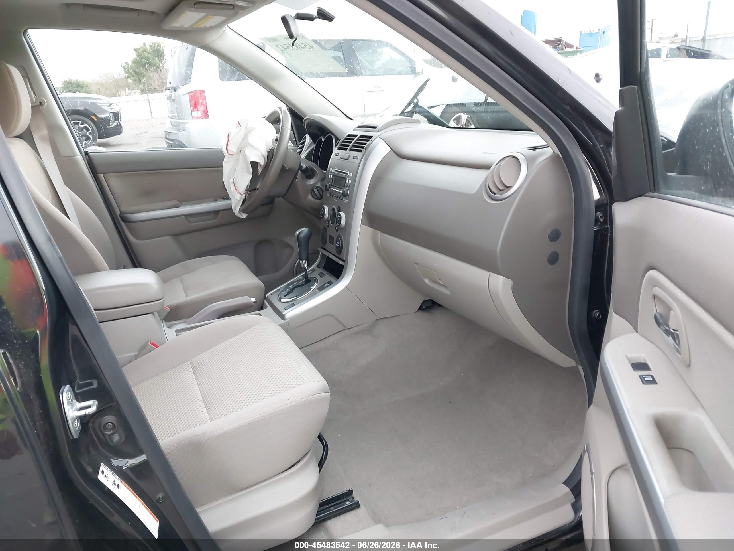 2010 Suzuki Grand Vitara Xsport Black vin: JS3TE0D48A4100936