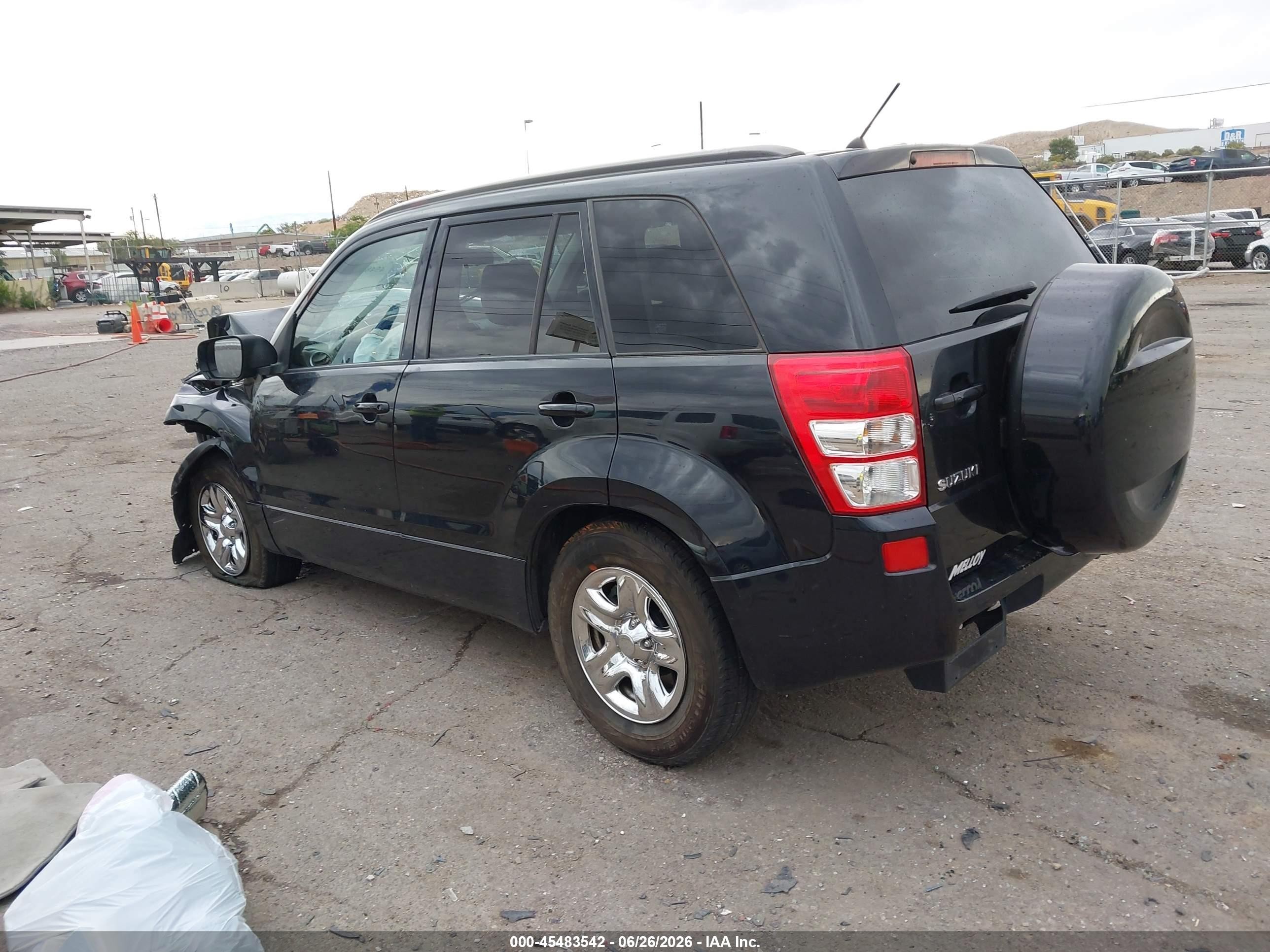 2010 Suzuki Grand Vitara Xsport Black vin: JS3TE0D48A4100936