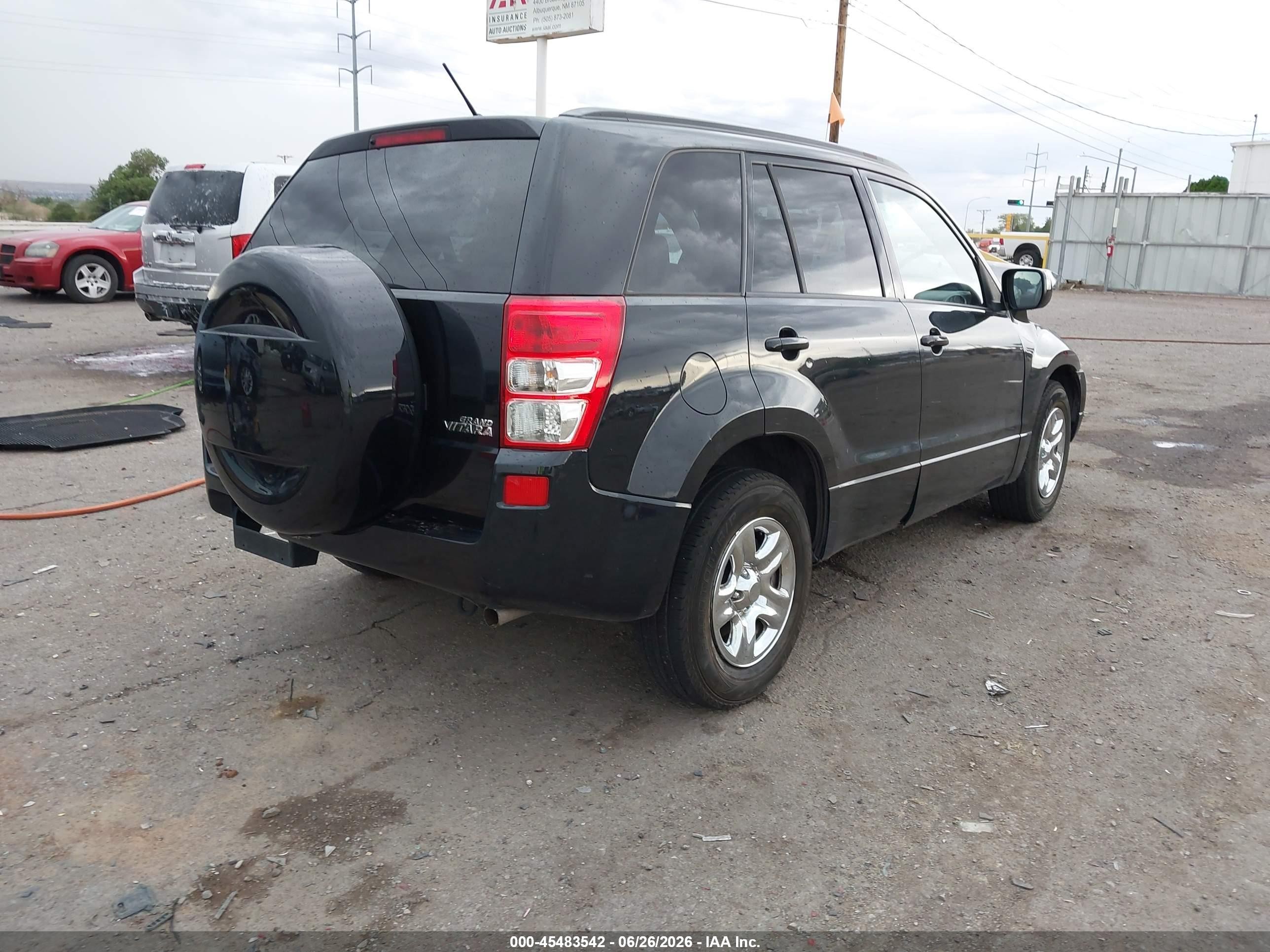 2010 Suzuki Grand Vitara Xsport Black vin: JS3TE0D48A4100936