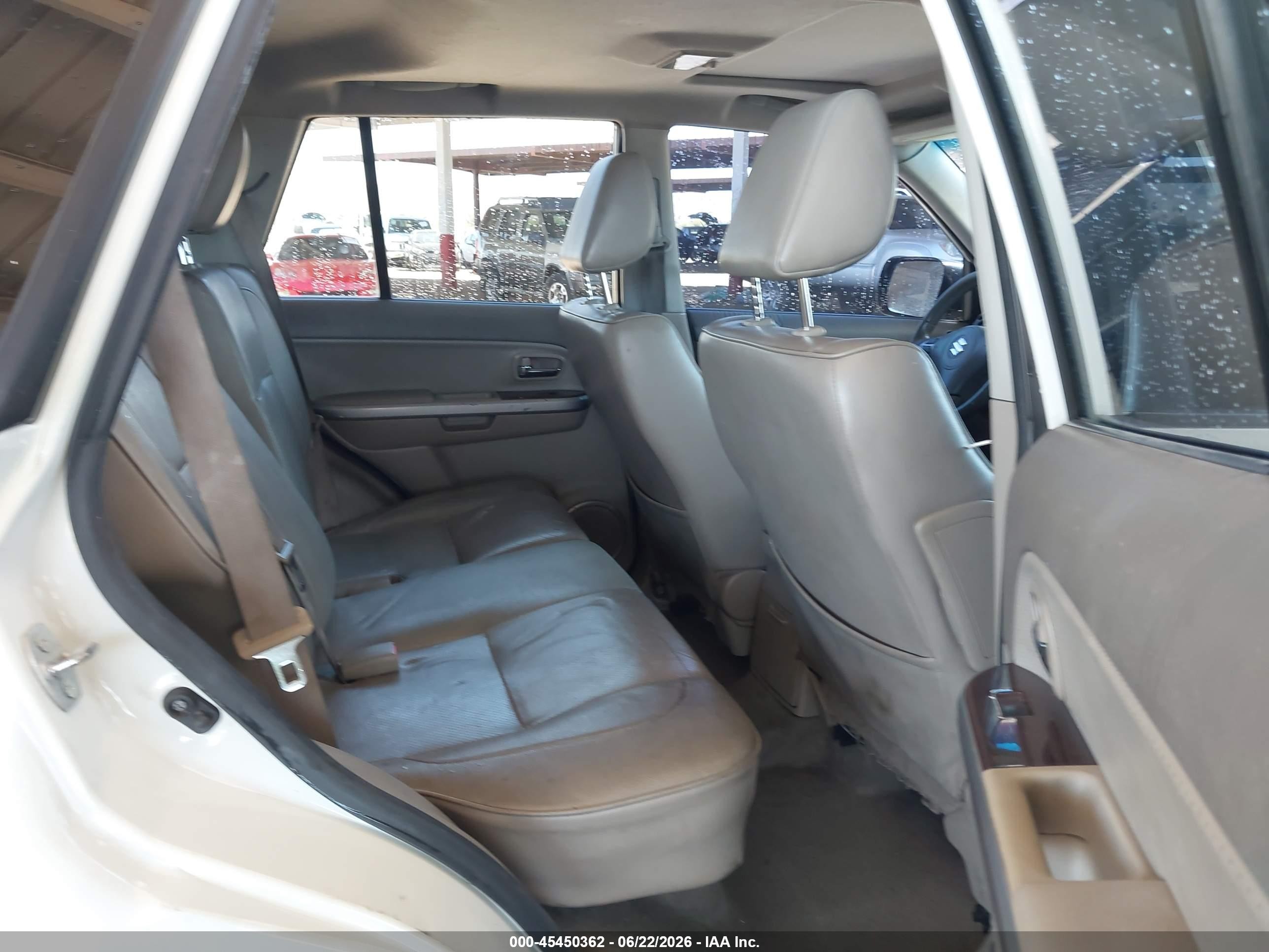 2012 Suzuki Grand Vitara Limited White vin: JS3TE0D7XC4100319