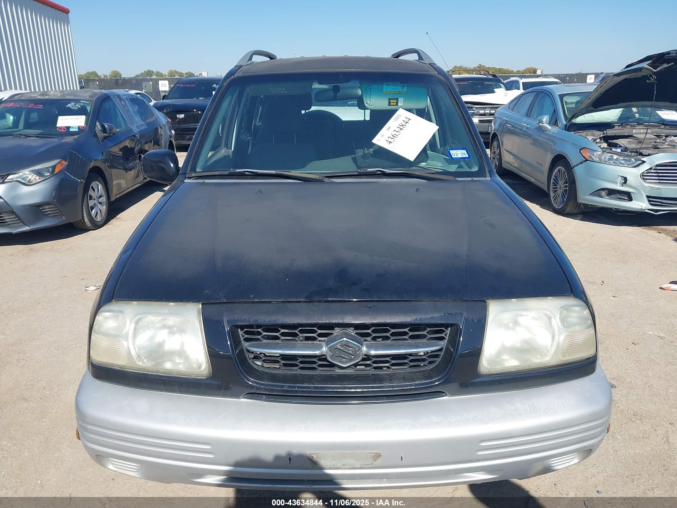 2000 Suzuki Grand Vitara Jls/jls+/limited Black vin: JS3TE62V1Y4108854