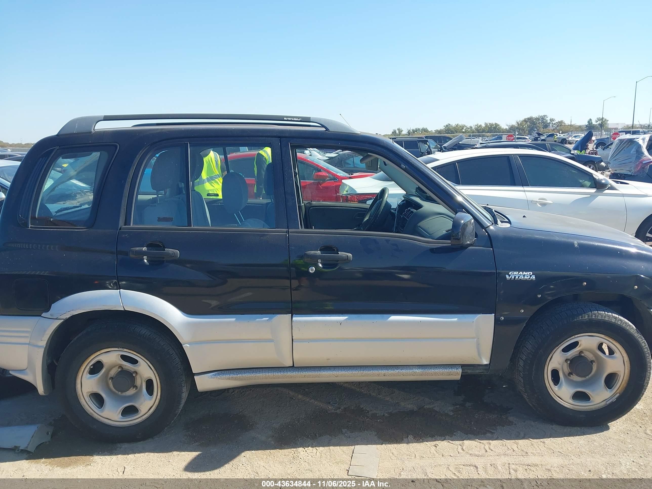 2000 Suzuki Grand Vitara Jls/jls+/limited Black vin: JS3TE62V1Y4108854