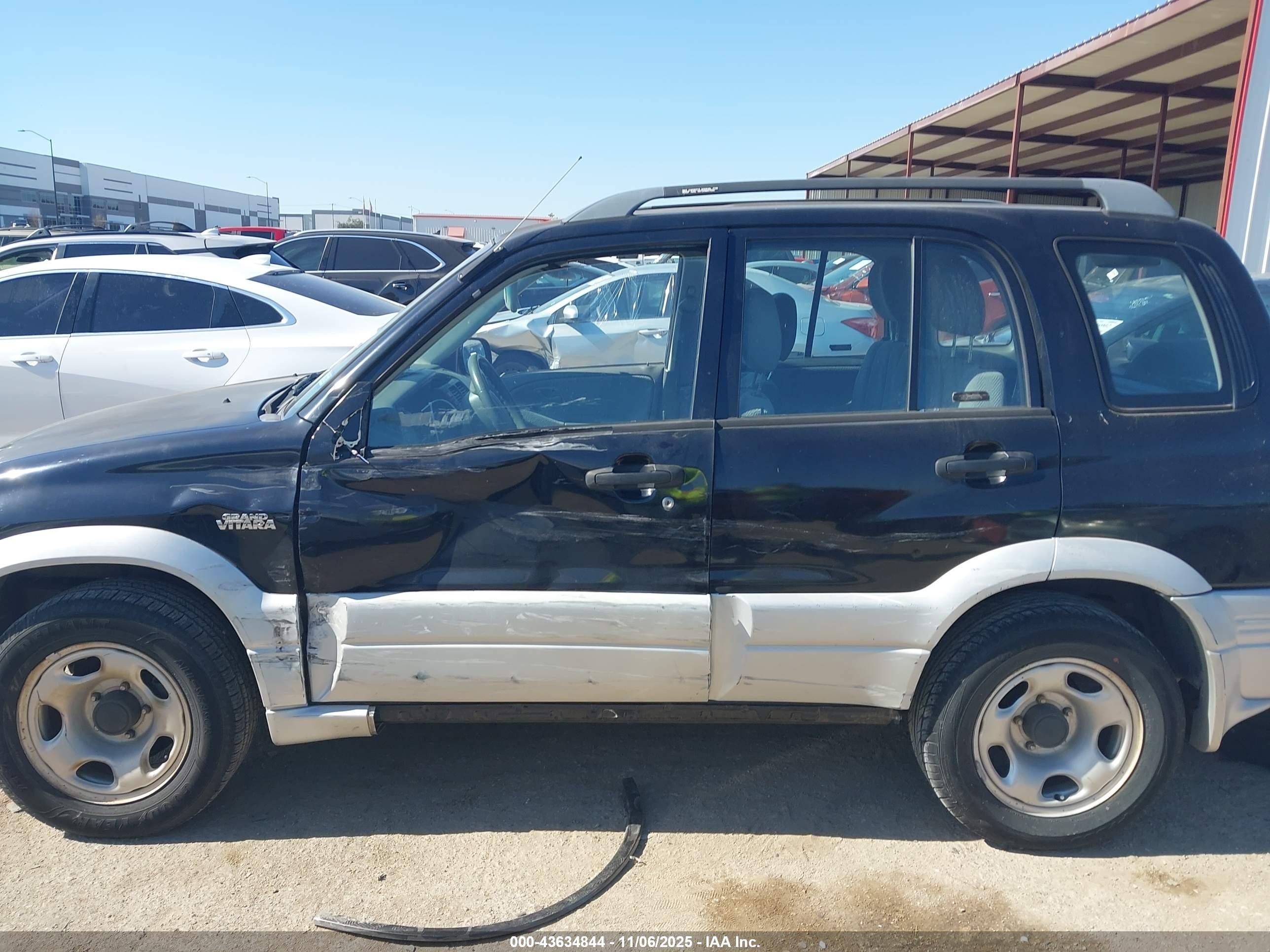 2000 Suzuki Grand Vitara Jls/jls+/limited Black vin: JS3TE62V1Y4108854